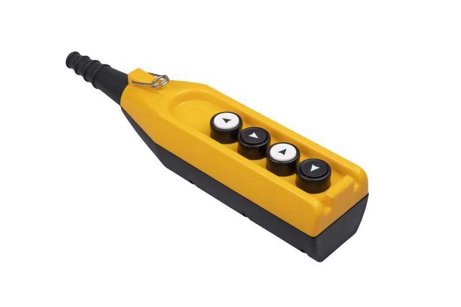 Emas PV4Z22 Vinç Kumanda Kutusu 4 Butonlu Tek Hızlı