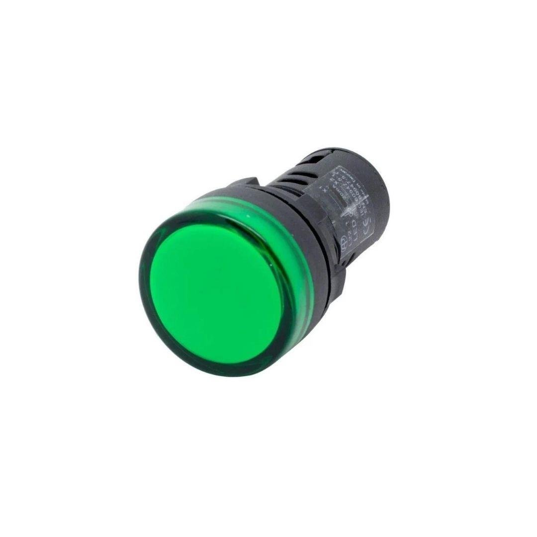 Gwest 6632 Sinyal Lambası Yeşil Led 24V Ac/Dc Çap:16mm