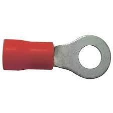 Klemsan 590010 0,5-1,5mm Kablo Pabucu M3 Kırmızı KYK 301