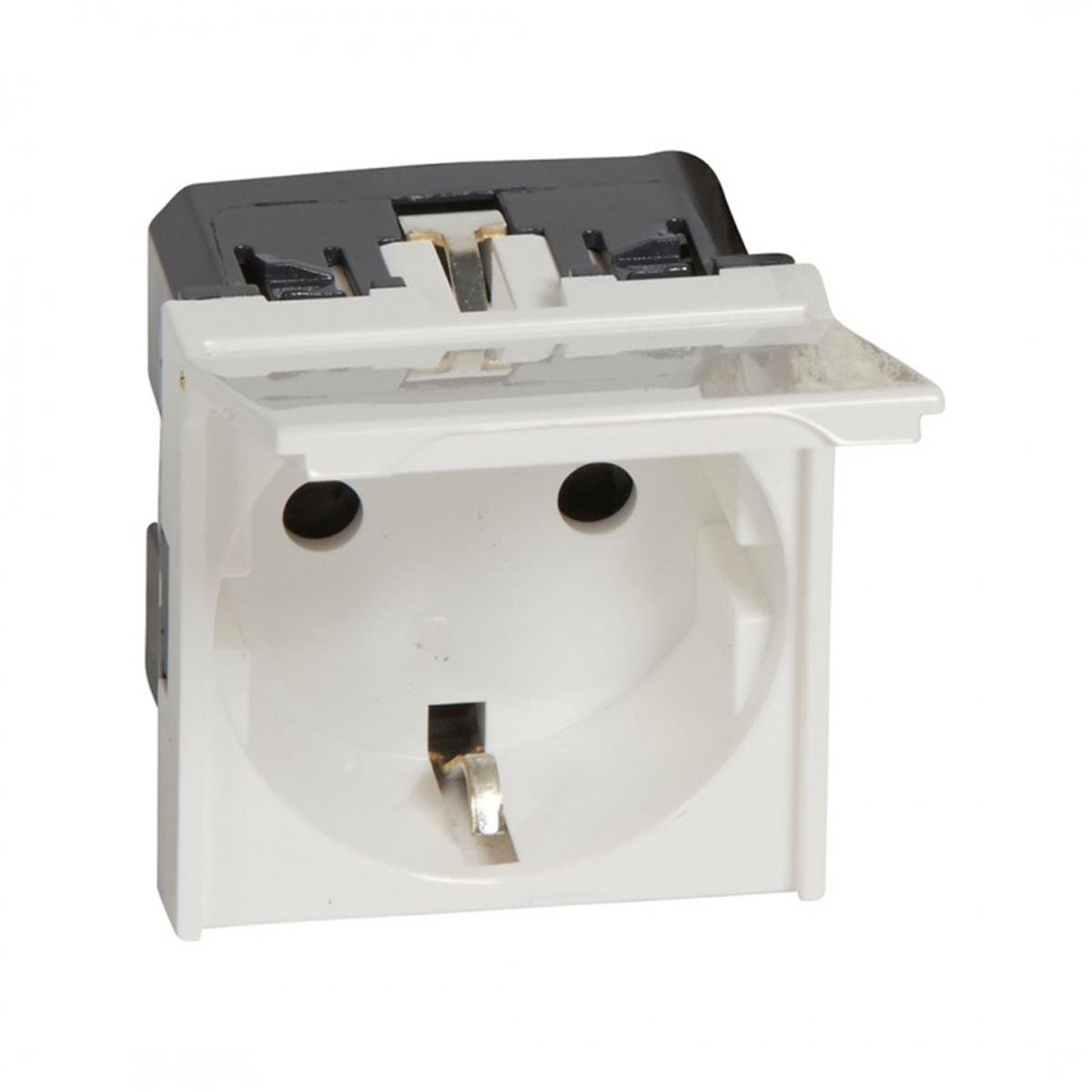 Legrand 077219 Armada Kapaklı Topraklı Priz 2 Modül