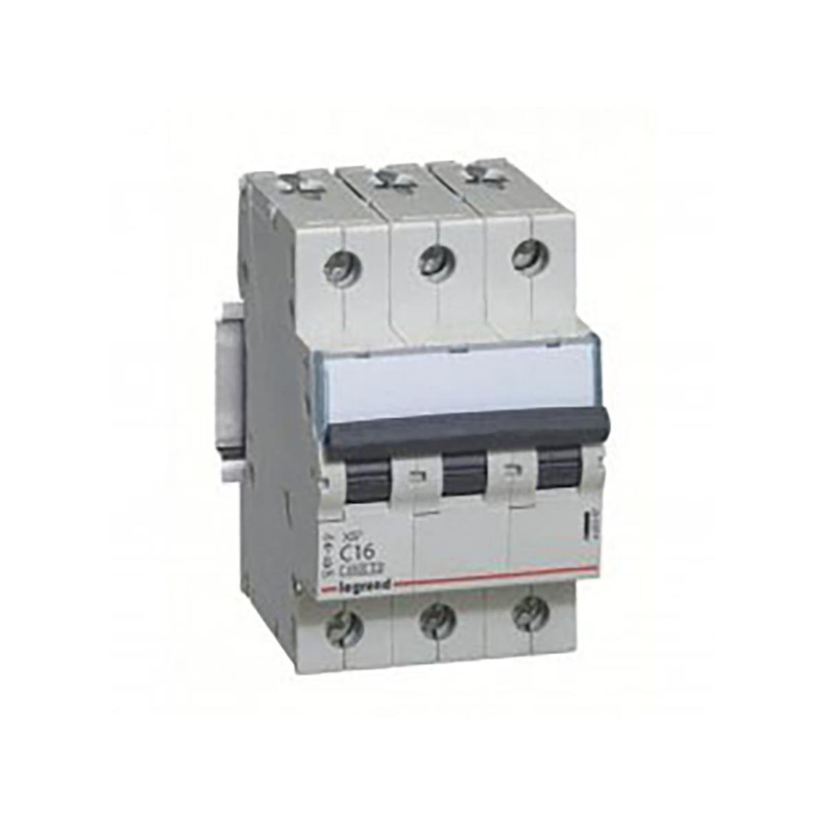 Legrand 403689 Otomatik Sigorta C Tipi 3 Fazlı 6 Amper 6kA