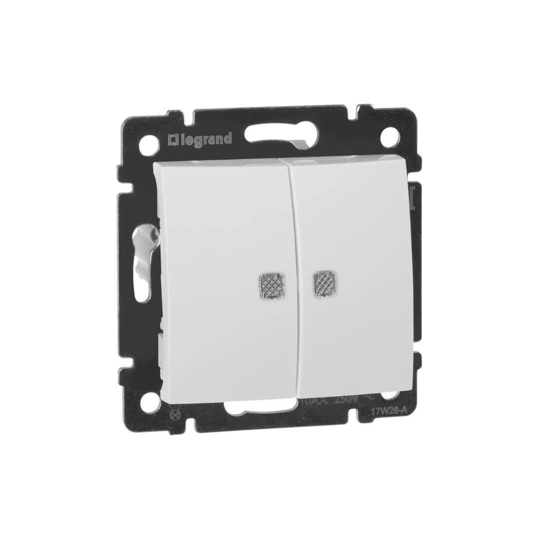 Legrand 774428 Komütatör Işıklı Beyaz 
