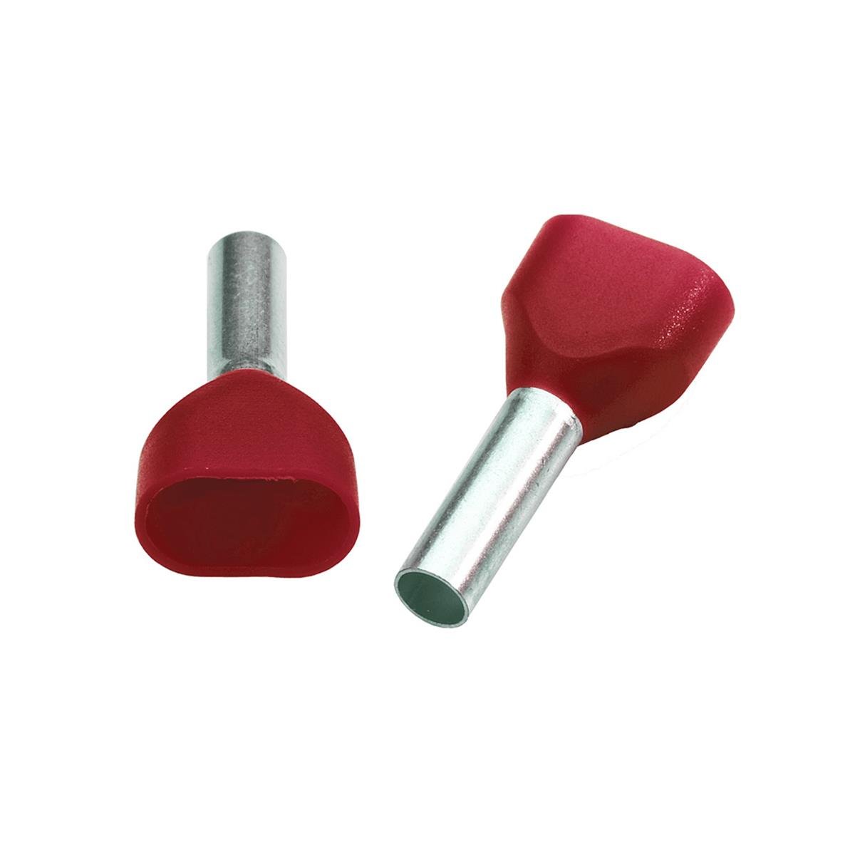 Lospar İKY 2x1,5/8 İzoleli Çift Girişli Yüksük Kırmızı