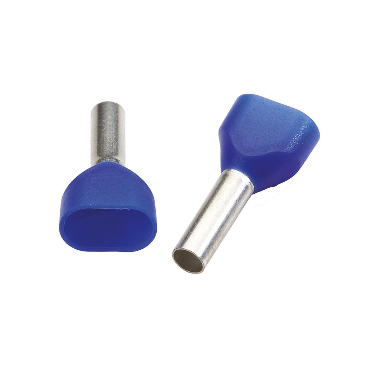 Lospar İKY 2x2,5/10 İzoleli Çift Girişli Yüksük Mavi