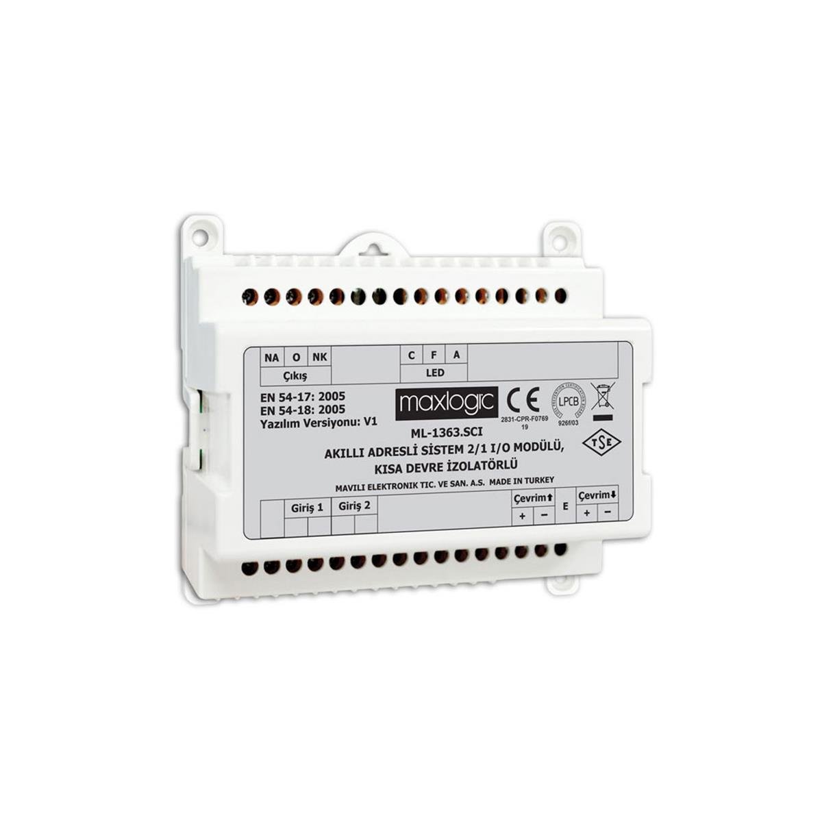 Mavigard ML-1361 Maxlogic Akıllı Adres Sistem Röle Kontrol Modülü