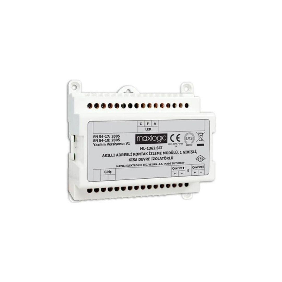 Mavigard ML-1362 Kontak İzleme Modülü 1 Giriş Maxlogic