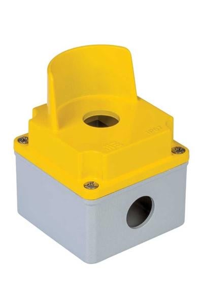 Mete Enerji 402605 Tekli Buton Kutusu Korumalı Alüminyum IP67