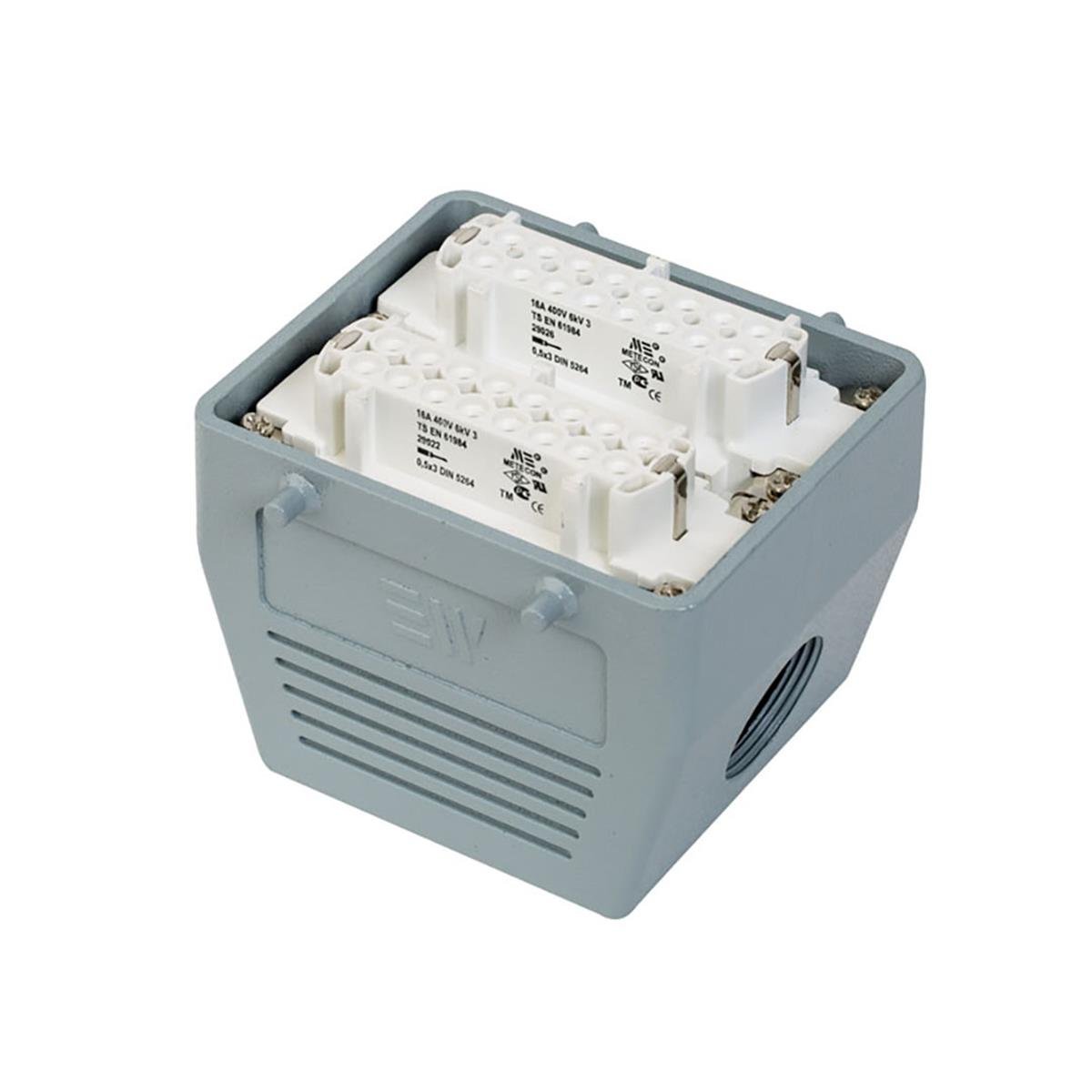 Mete Enerji 403053 Çok Kontaklı 32x16A. Uzatma Prizi