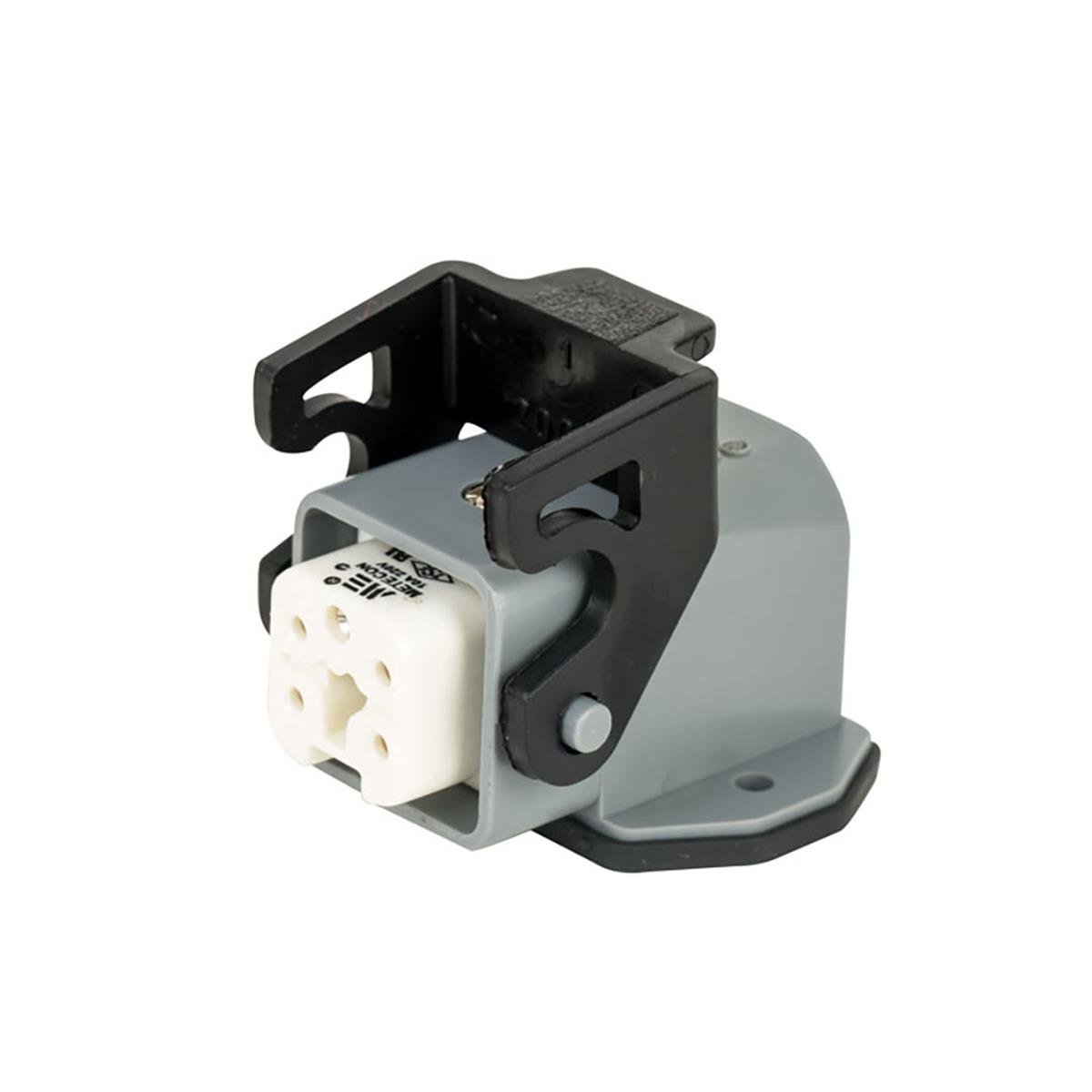 Mete Enerji 403077 Çok Kontaklı 5x10A. Eğik Makine Prizi