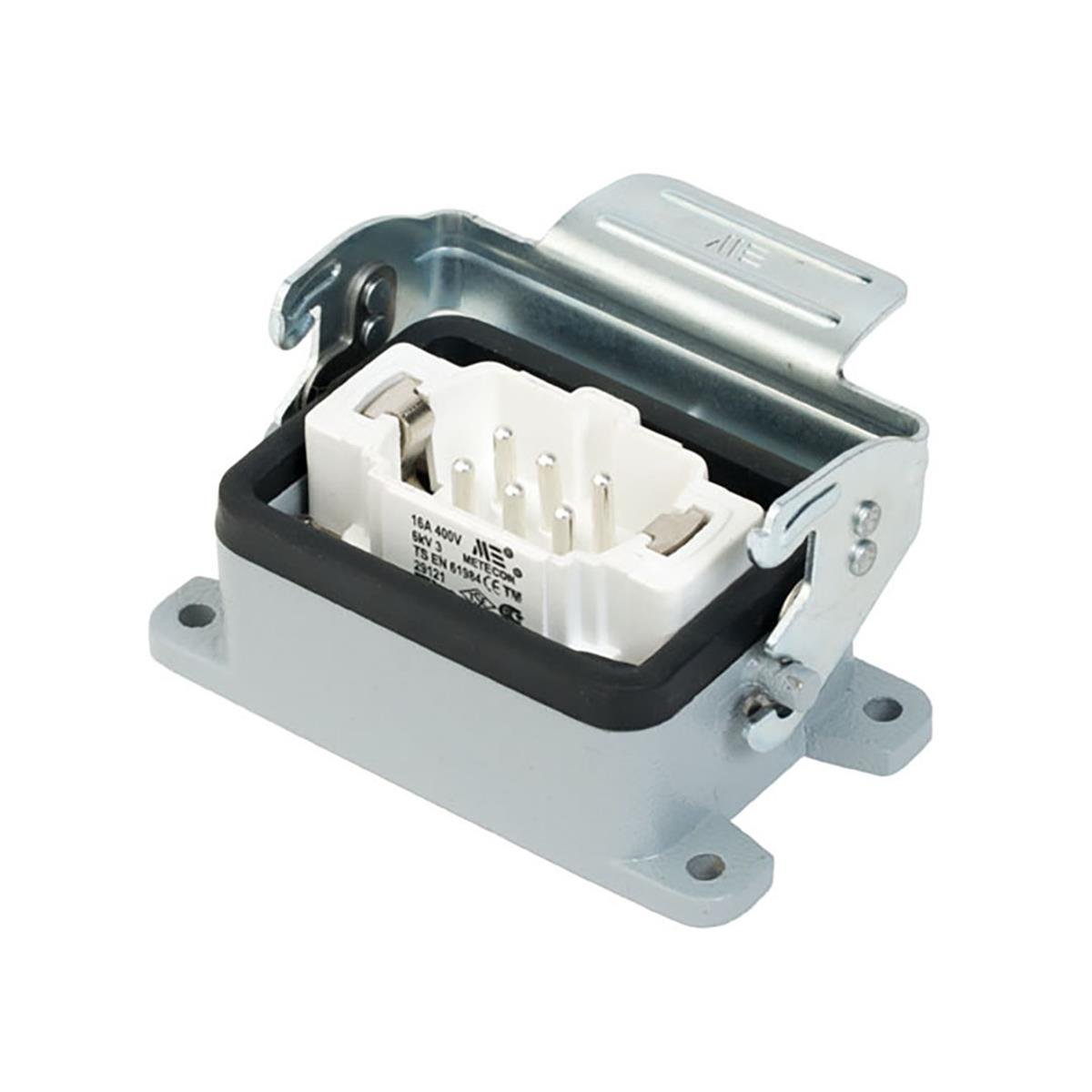 Mete Enerji 403091S Çok Kontaklı 6x16A. Makine Fişi