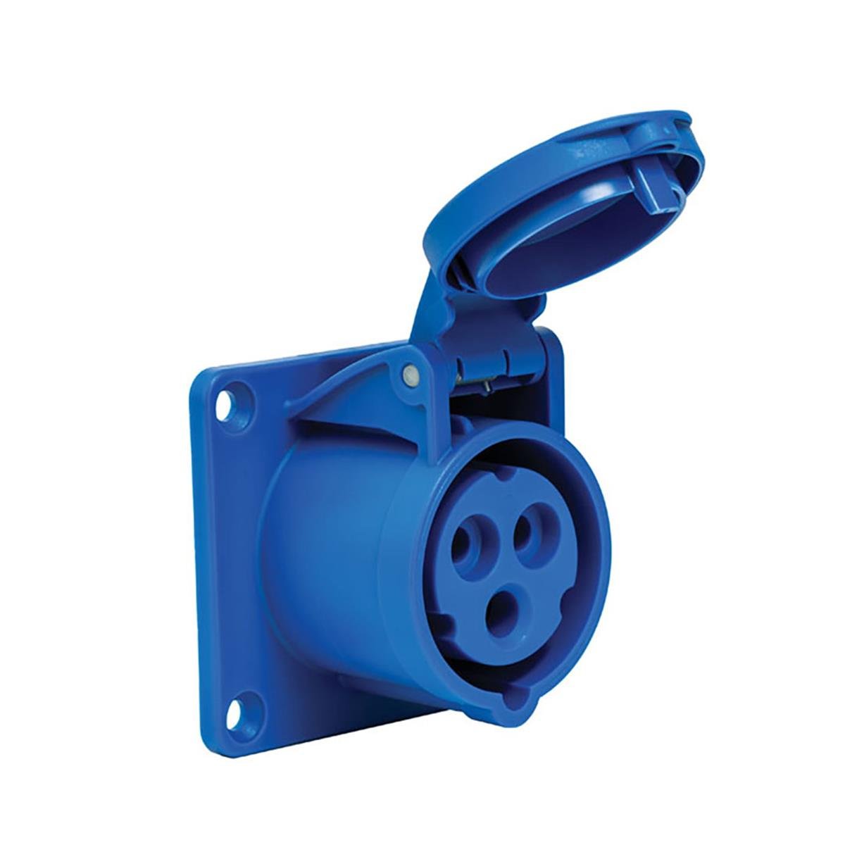 Mete Enerji 406502 3x16A Makine Prizi Düz IP44 Hızlı Bağlantı