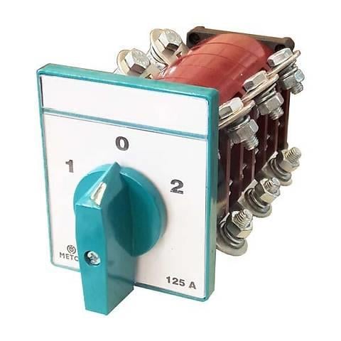 Metop MT021 3x125A. Enversör Şalter 1-0-2