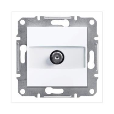 Schneider EPH3770121 Sat Prizi Sonlu Tekli Çerçevesiz Beyaz