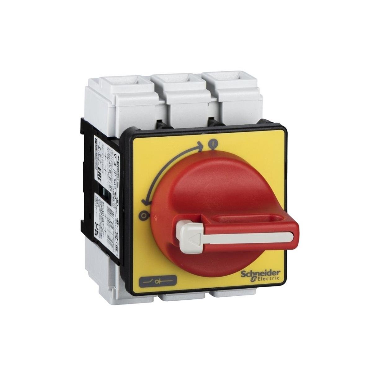 Schneider VCF4 Emniyet Şalteri 3x80A. Sarı/Kırmızı