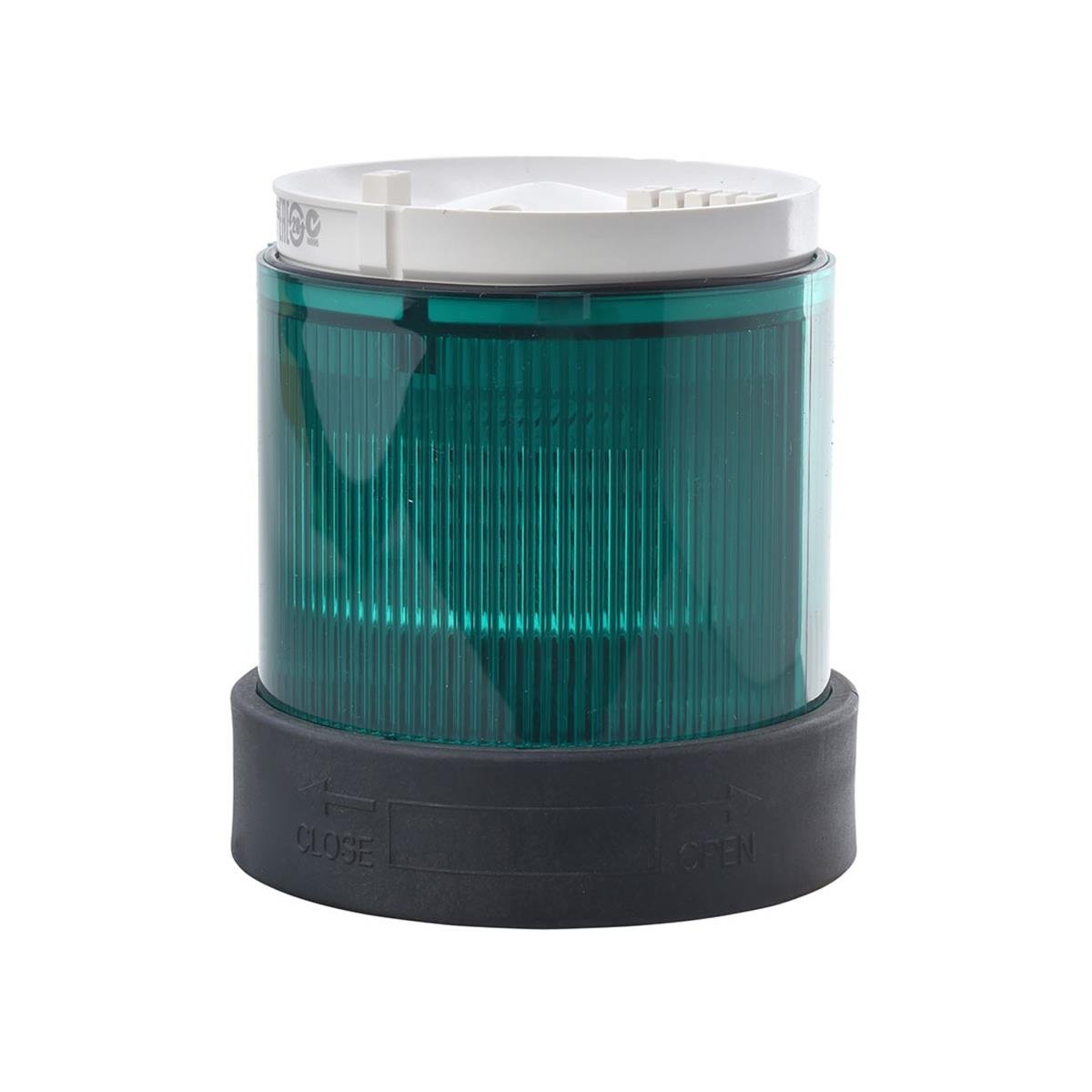 Schneider XVBC4B3 Işıklı Kolon Flaşör Yeşil 24V Ac/Dc