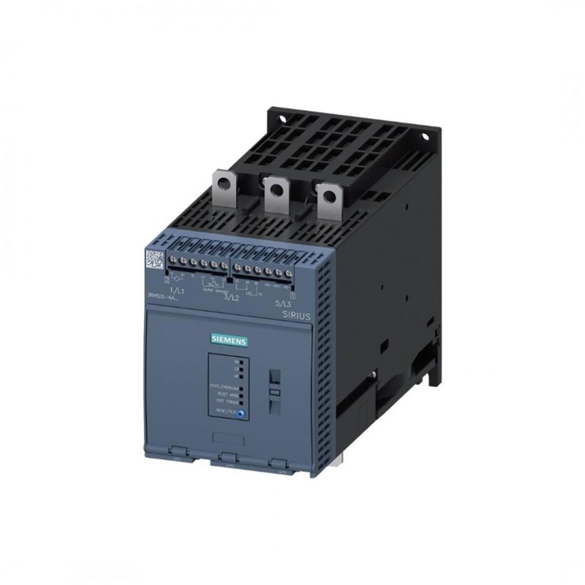 Siemens 3RW5056-6AB14 Softstarter 90kW 171A. 110-250V Ac