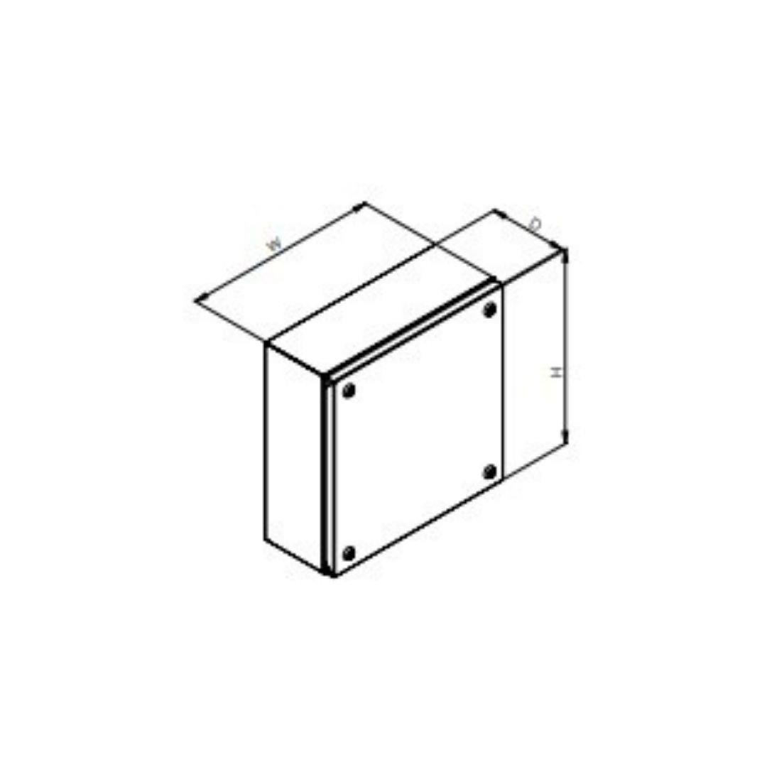 Tekpan 315.312 500x300x120mm Klemens Kutusu
