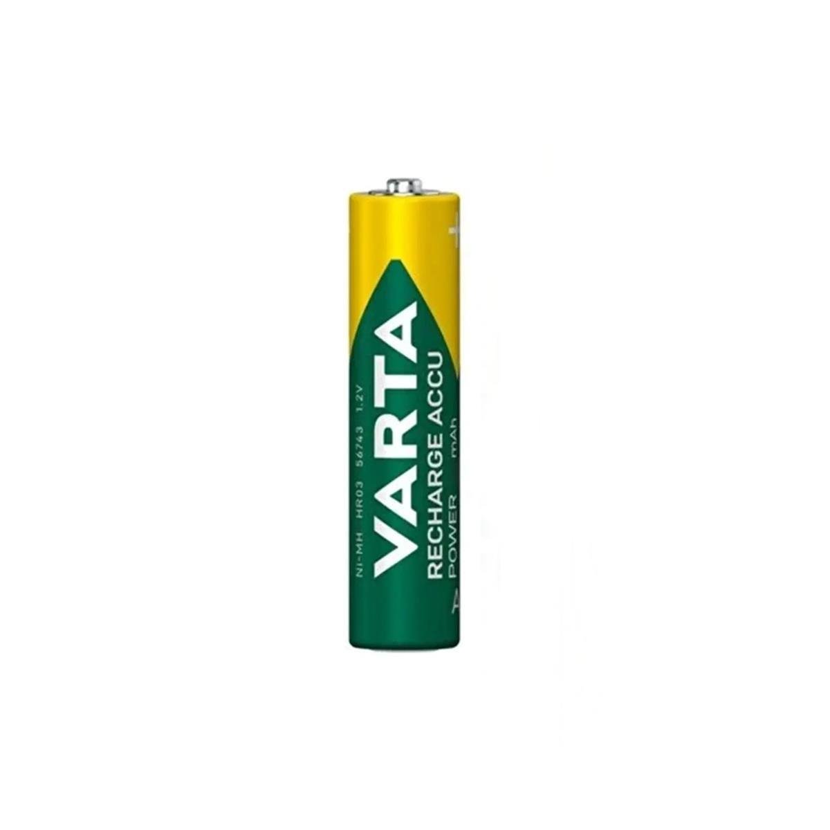 Varta 56703101412 Şarjlı Kullanıma Hazır İnce Pil AAA 800Mah