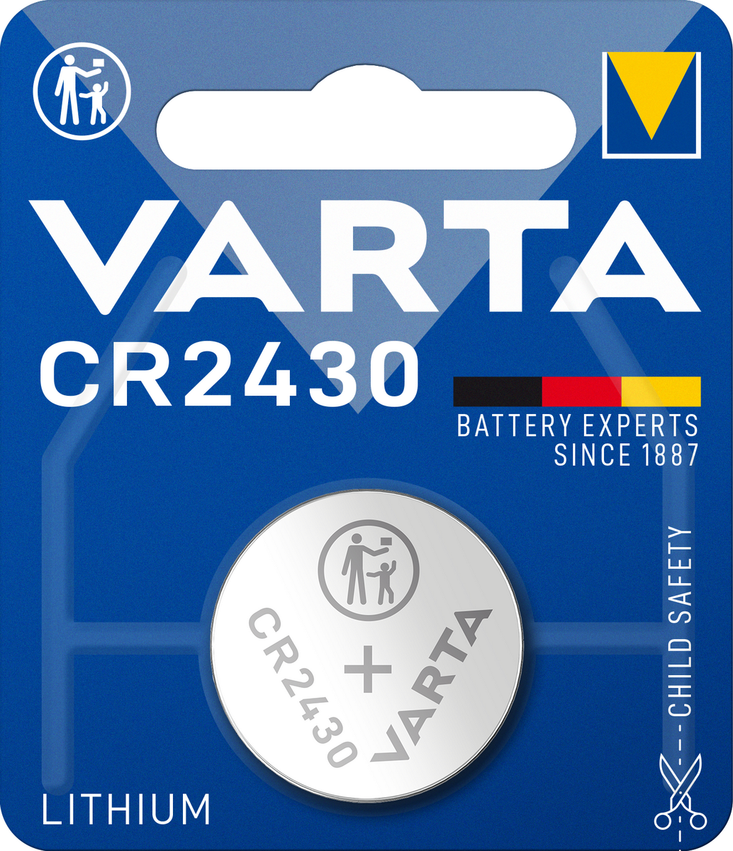 Varta 6430101401 Cr 2430 Lithium Pil 