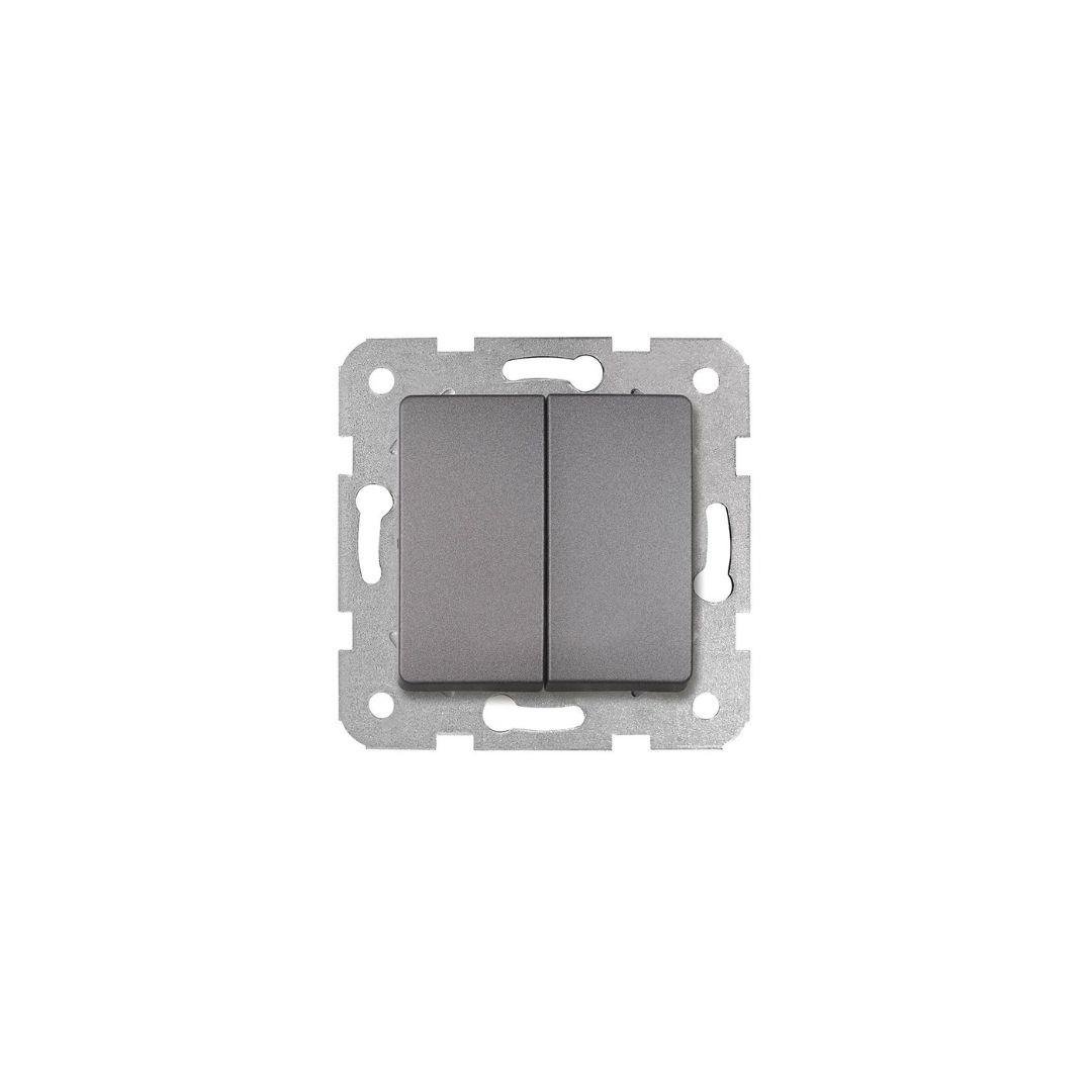 Viko 90442083 Impulse Komütatör Granit Grisi