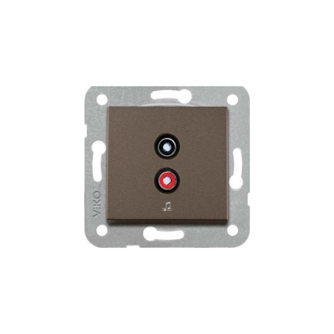 Viko 90445037 Müzik Yayın Prizi Antrasit 