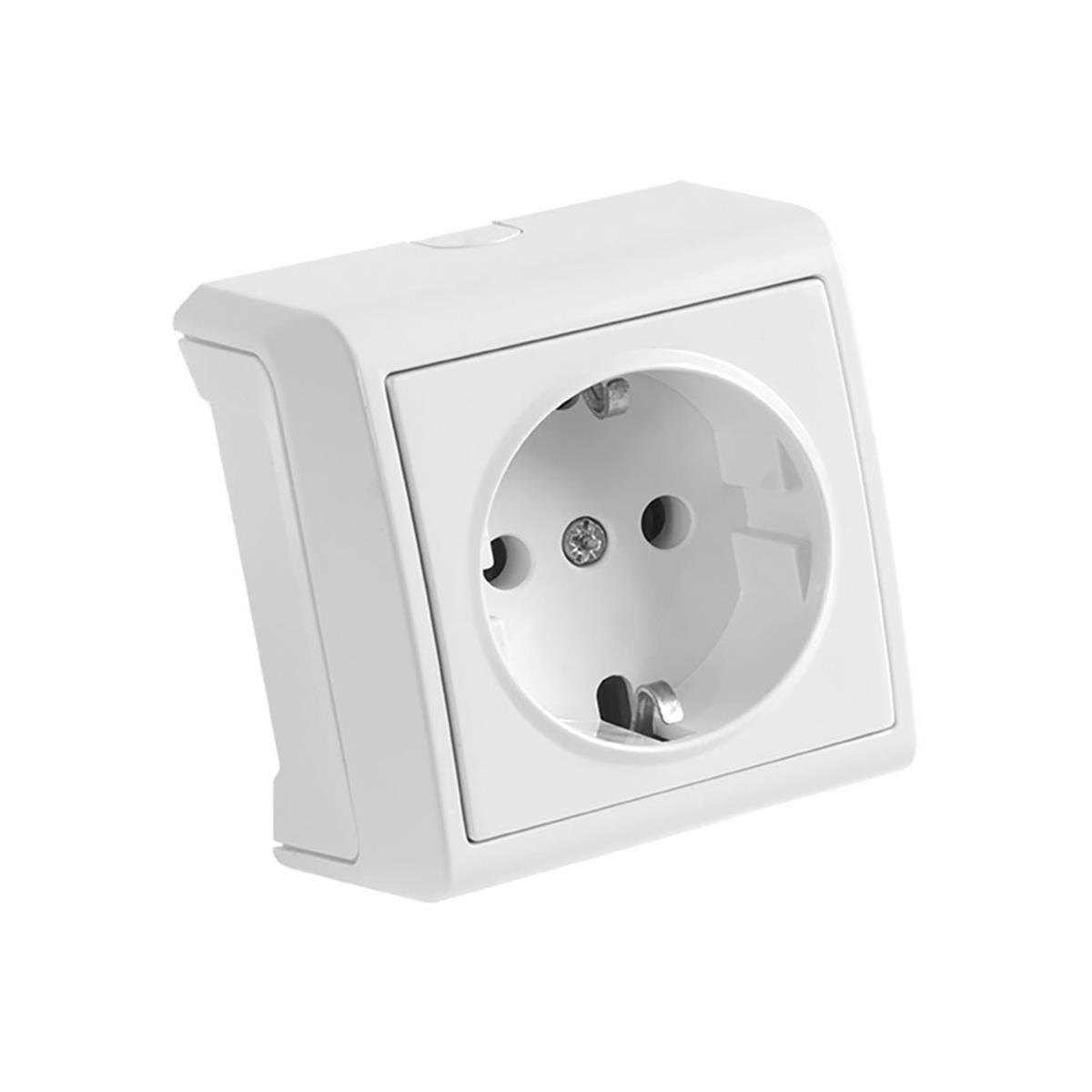 Viko 90681008 Sıva Üstü Topraklı Priz