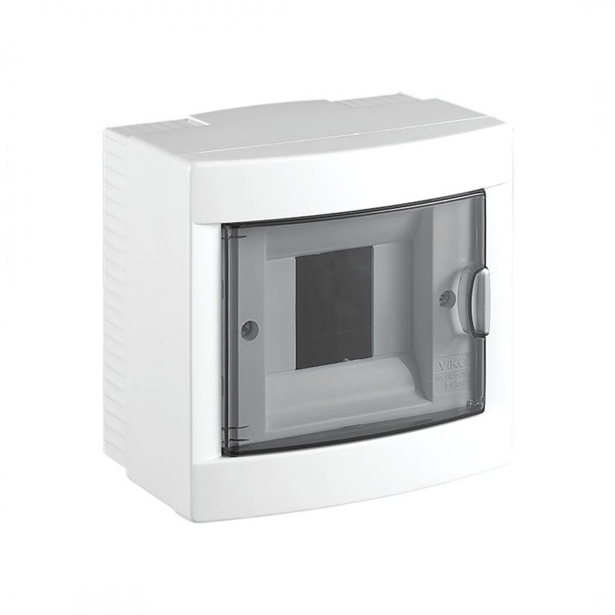 Viko 90912104 4'Lü Siva Üstü Sigorta Kutusu Klemensl