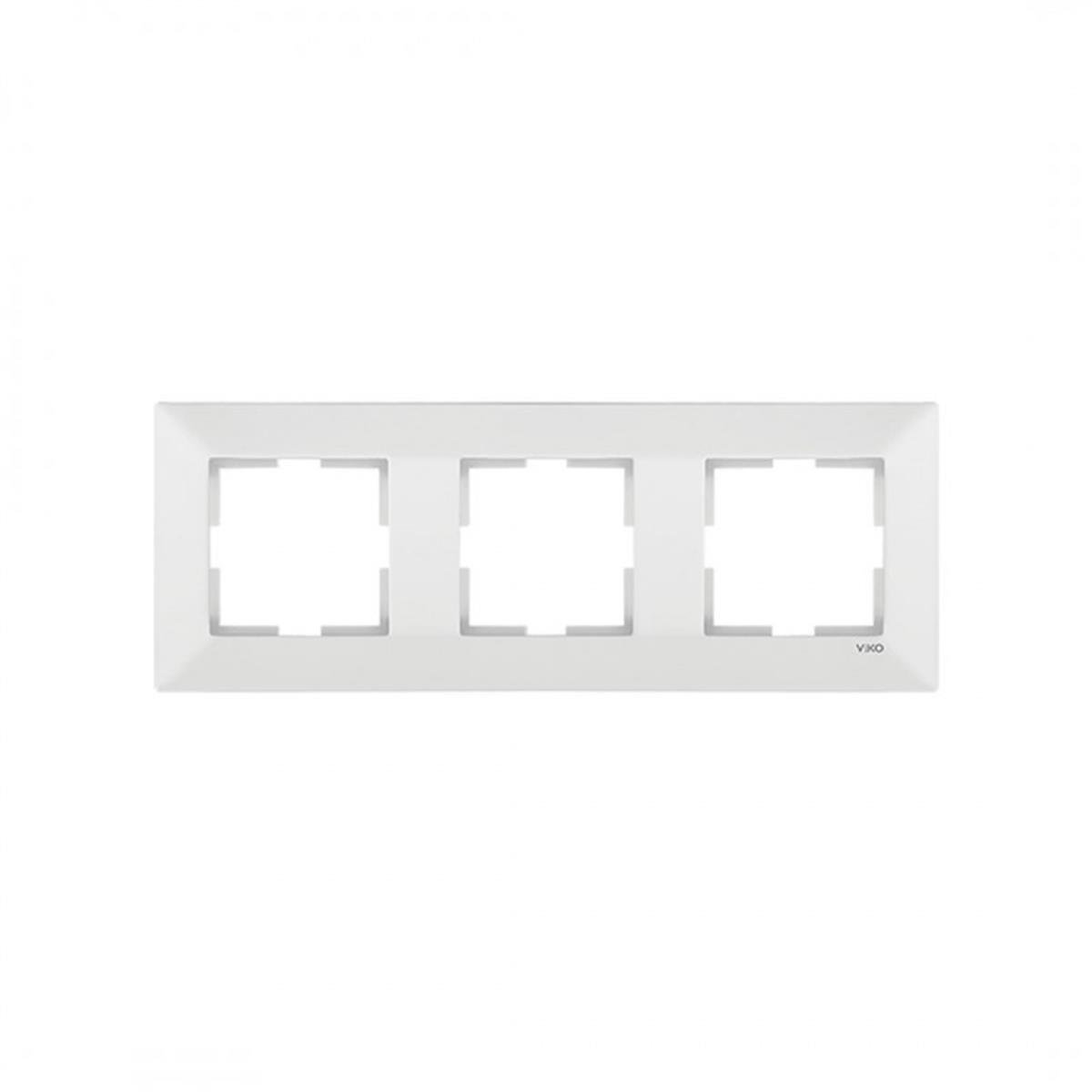 Viko 90979003 Meridian Beyaz 3'Lü Çerçeve