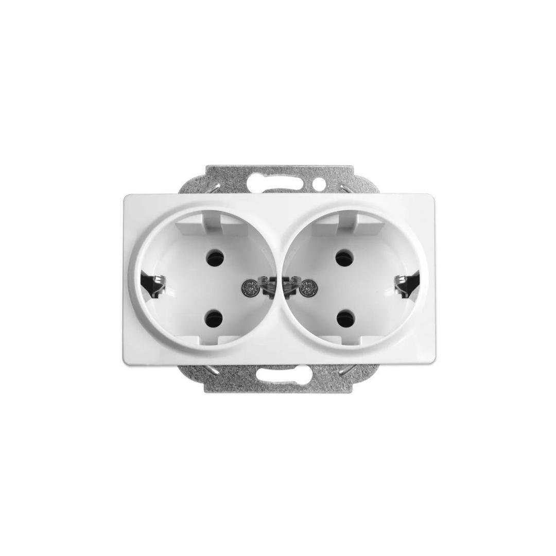 VK 90440056 - LINNERA/ROLLINA İKİLİ TOPRAKLI PRİZ BEYAZ