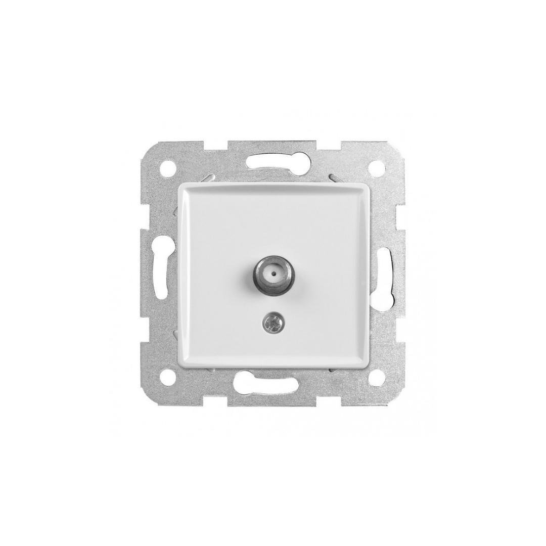 VK 90440096 - LINNERA/ROLLINA UYDU PRİZİ 7 KONNEKTÖR SONLU BEYAZ