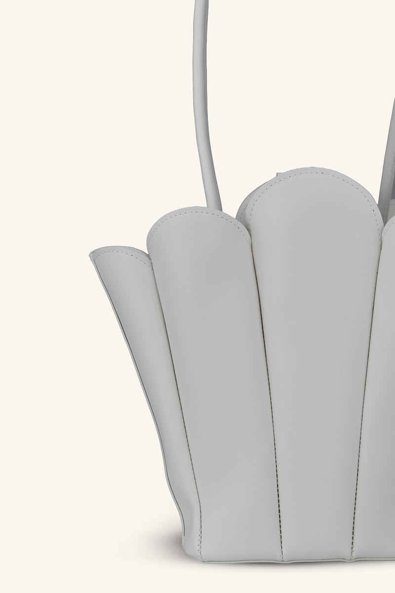 Dore El ve Omuz Çantası - Beyaz