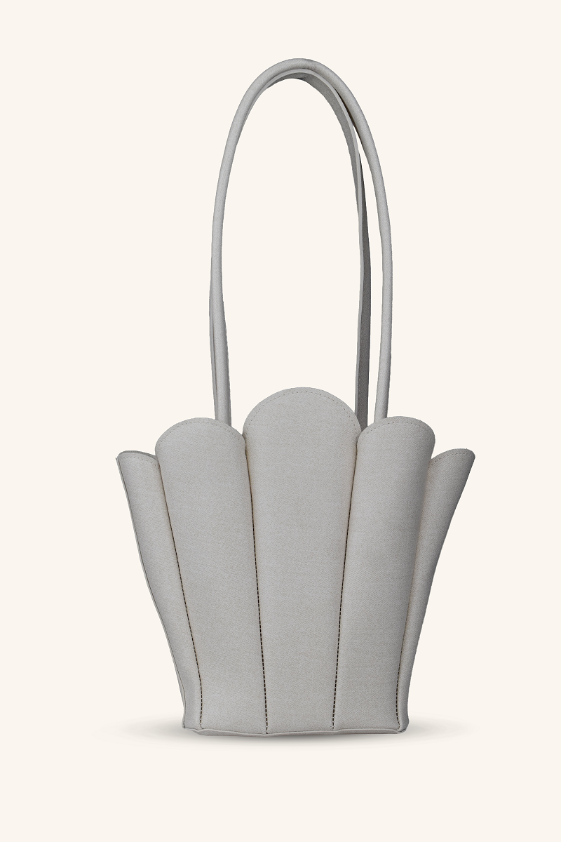 Dore El ve Omuz Çantası - Krem