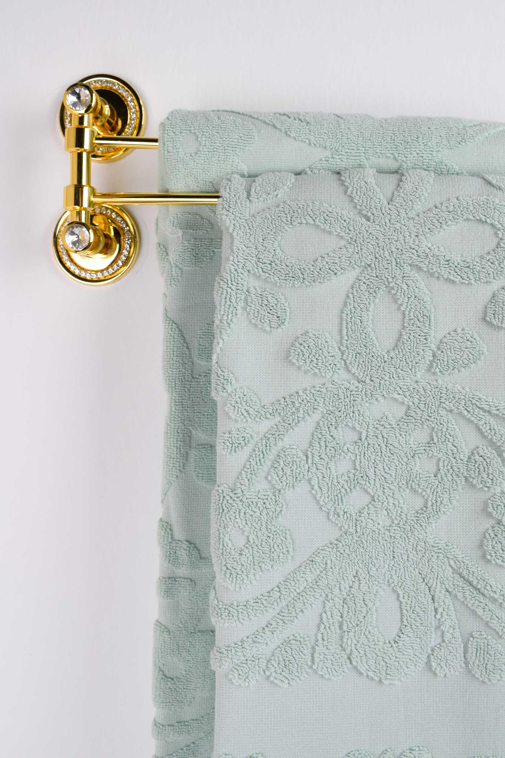 Isabel Saçaklı Banyo Havlusu- Mint