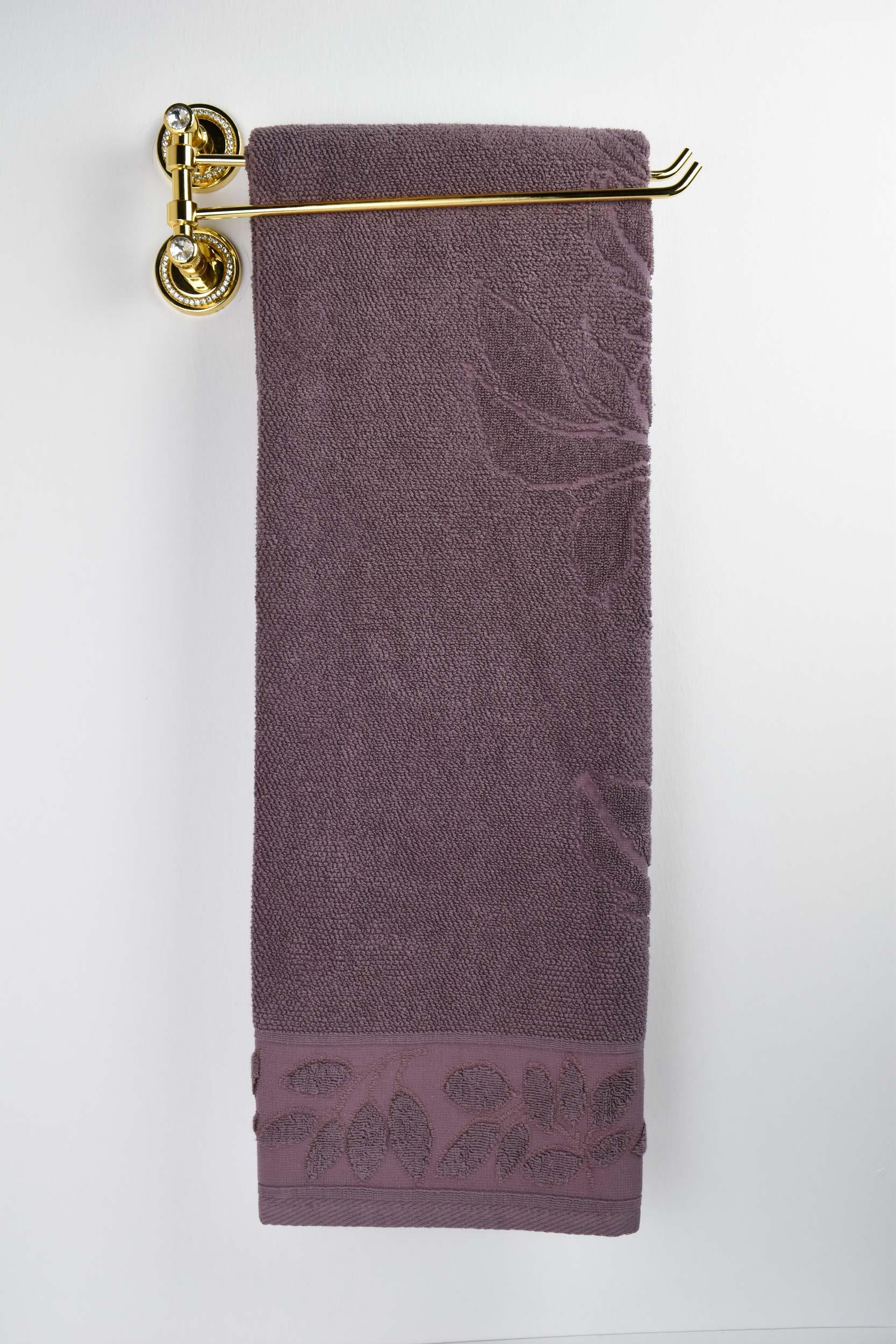 Laurel Banyo Havlusu - Mürdüm
