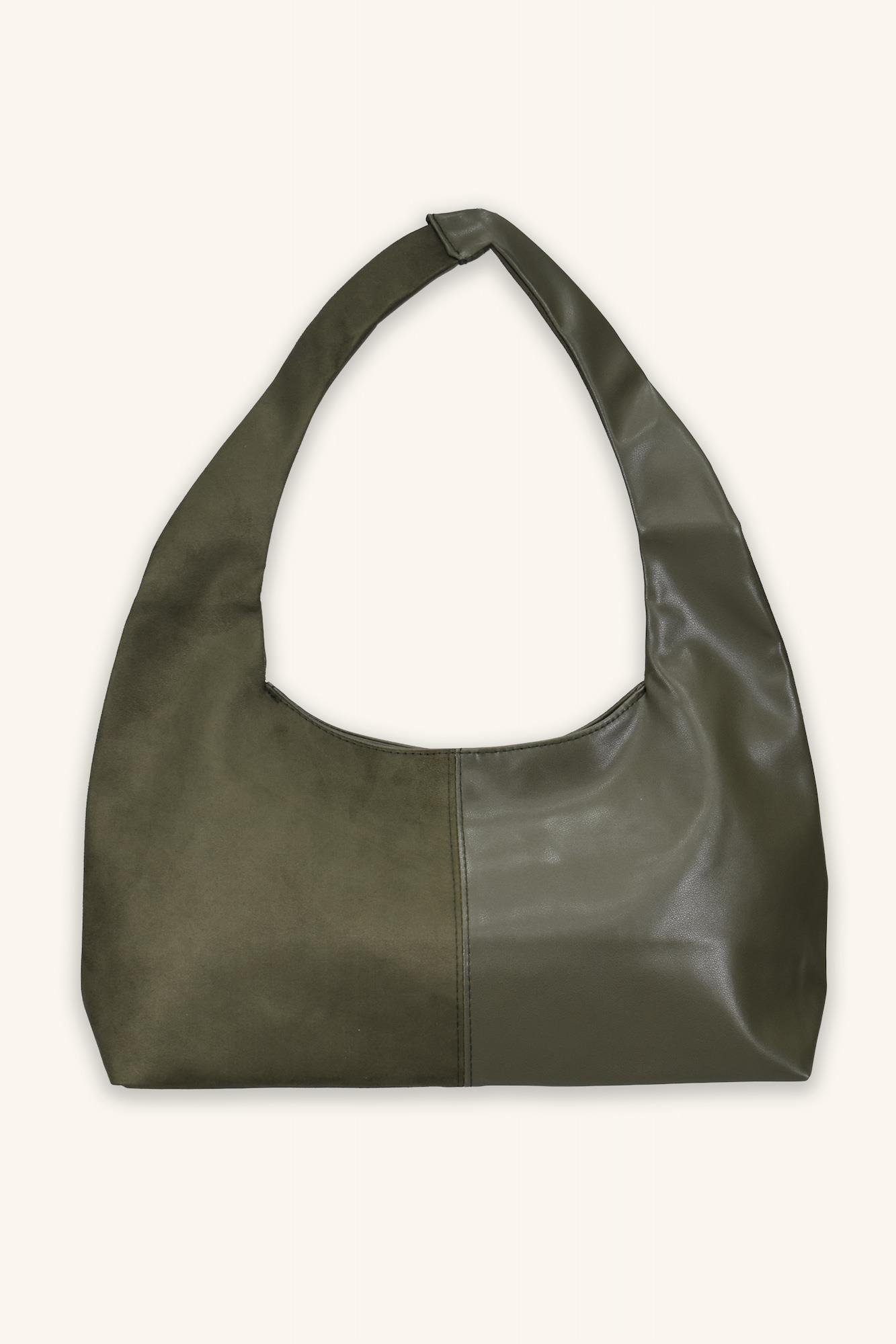 Lowell Büyük Boy El ve Omuz Çantası -Yeşil