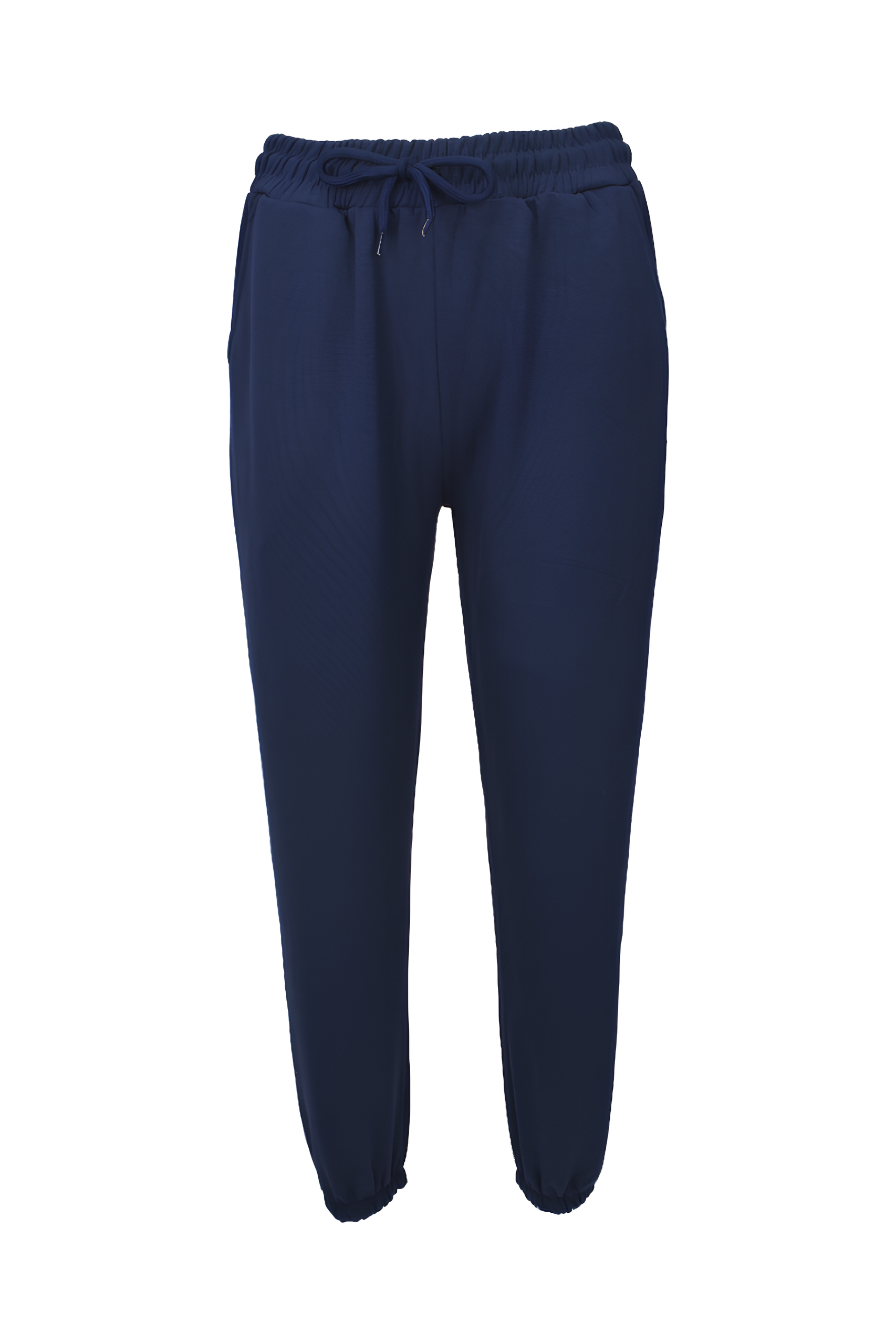 Modal Kumaş Lastik Paça Cepli Eşofman Altı - Lacivert