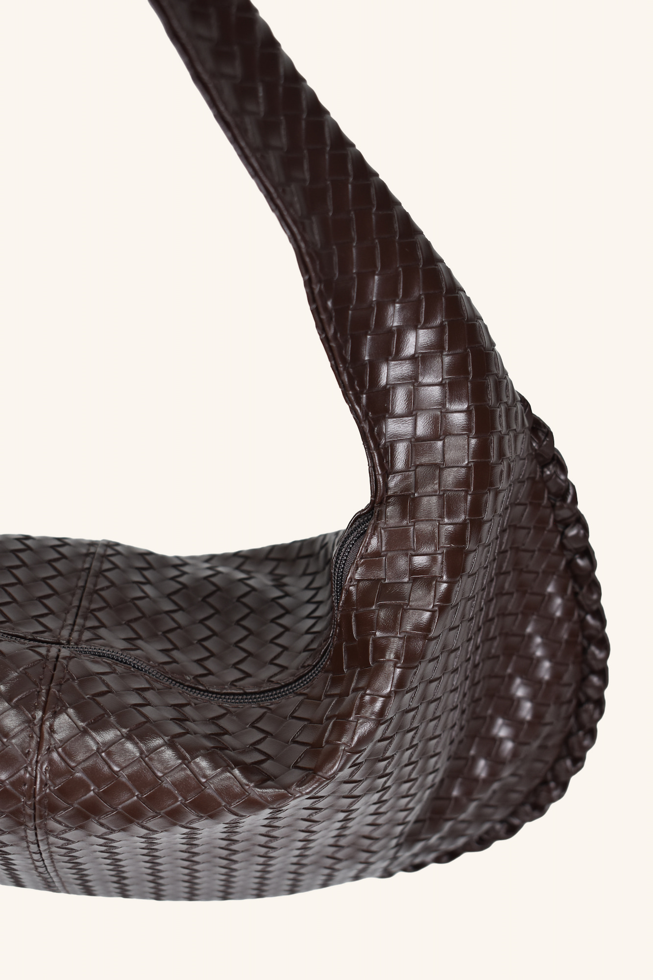 Mono Büyük Boy El ve Omuz Çantası - Kahve