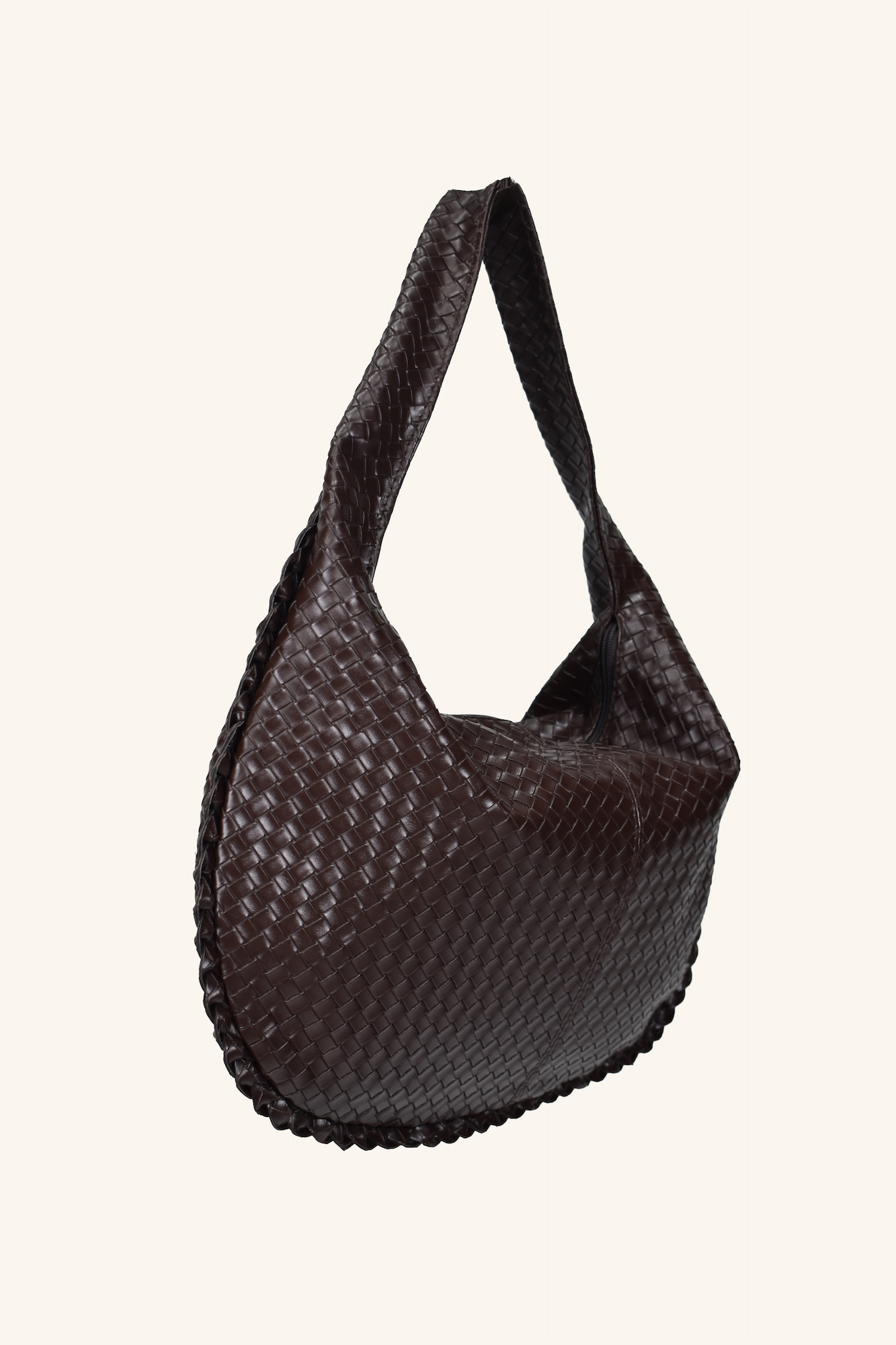 Mono Büyük Boy El ve Omuz Çantası - Kahve