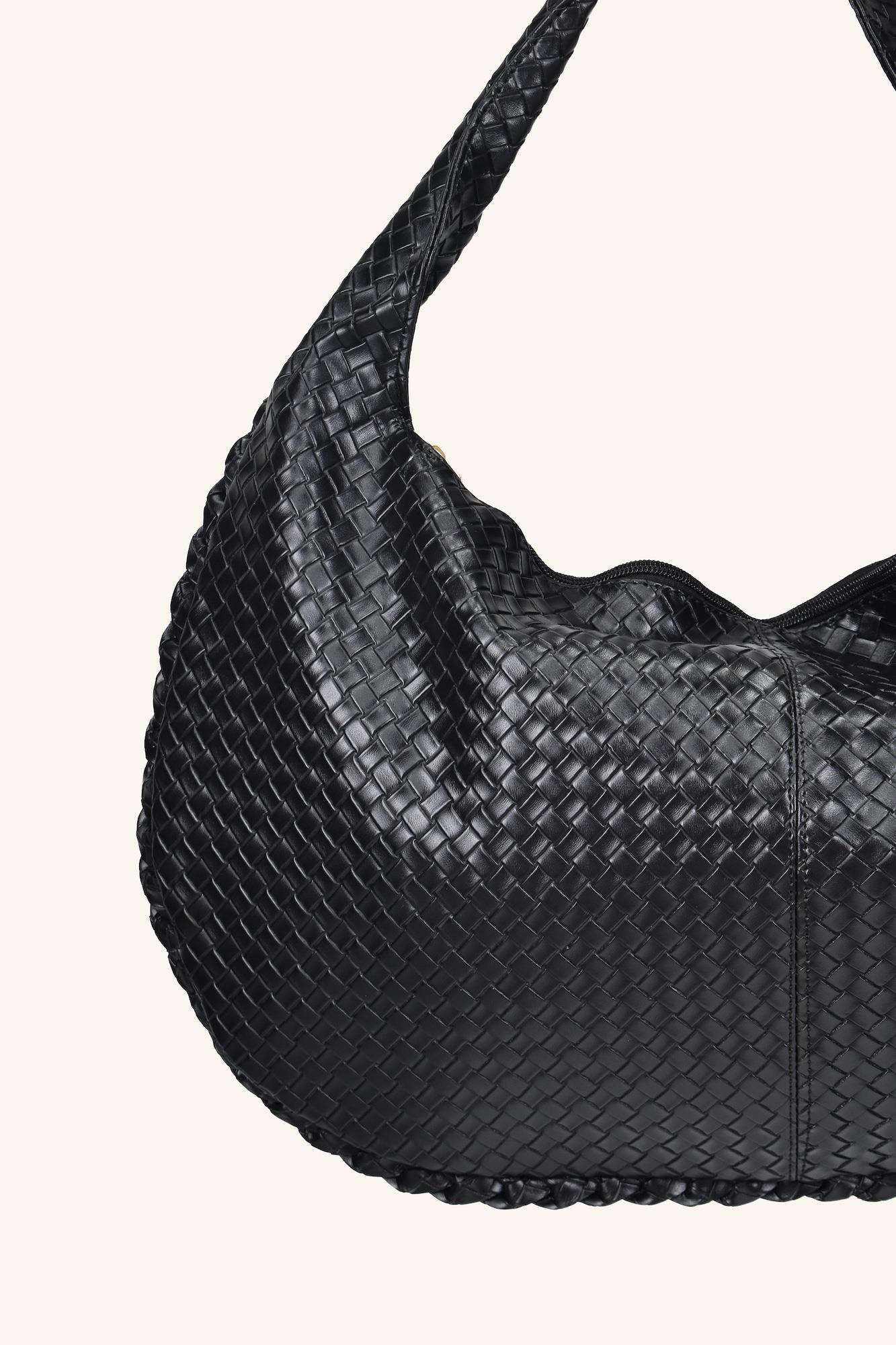 Mono Büyük Boy El ve Omuz Çantası - Siyah