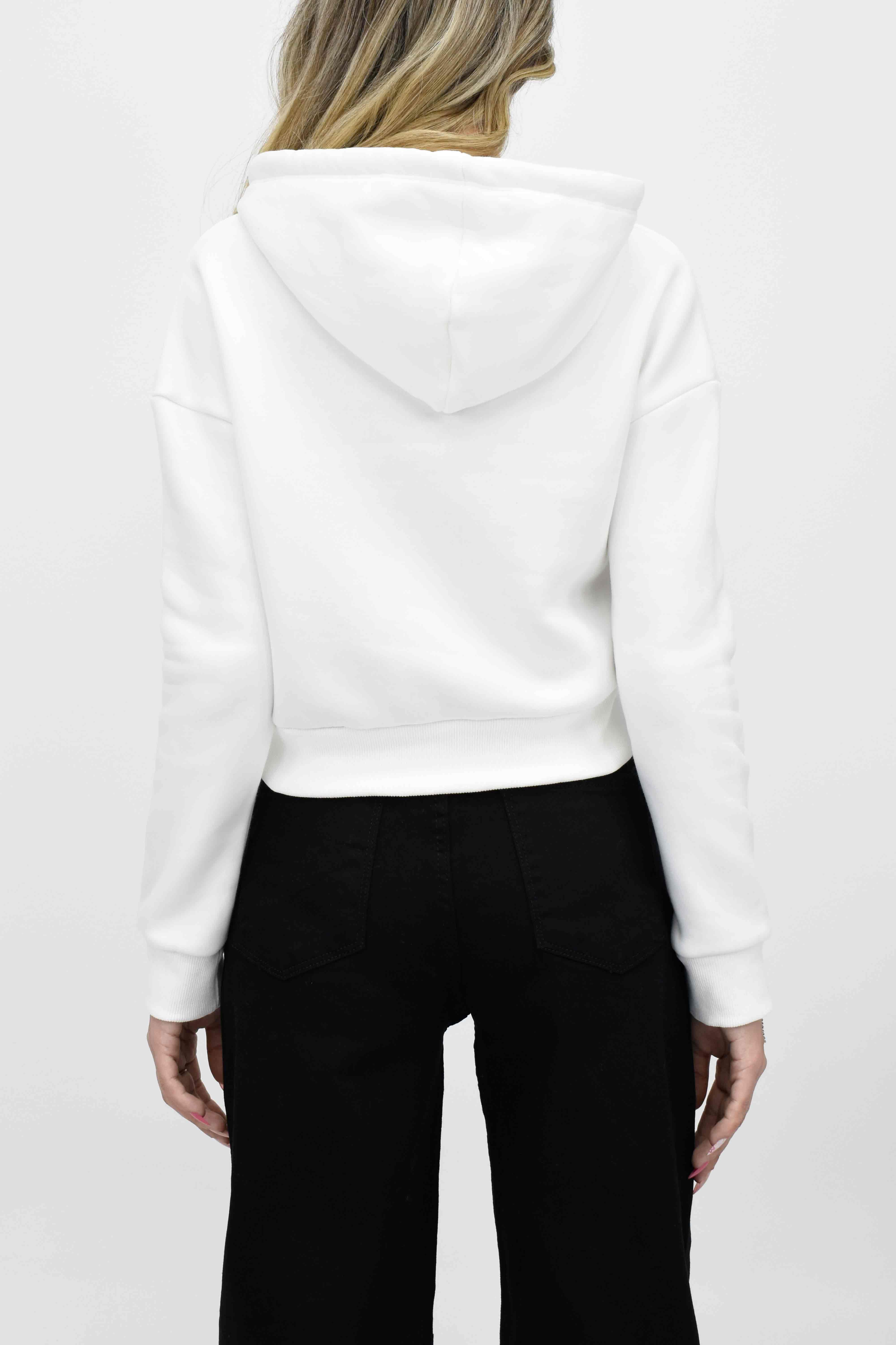 Oysho Baskılı Sweatshirt-Beyaz 