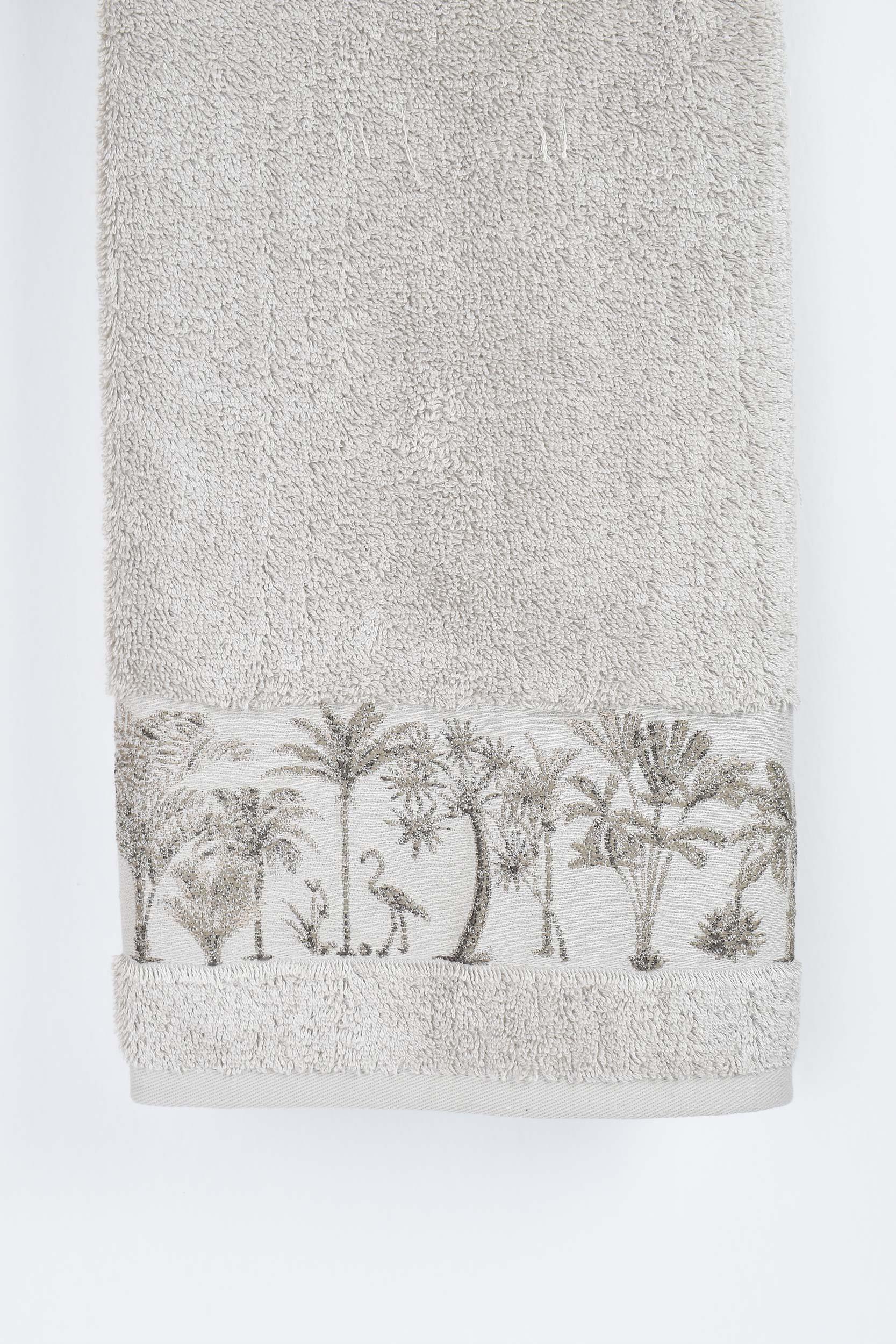 Palm Bambu Banyo Havlusu - Bej