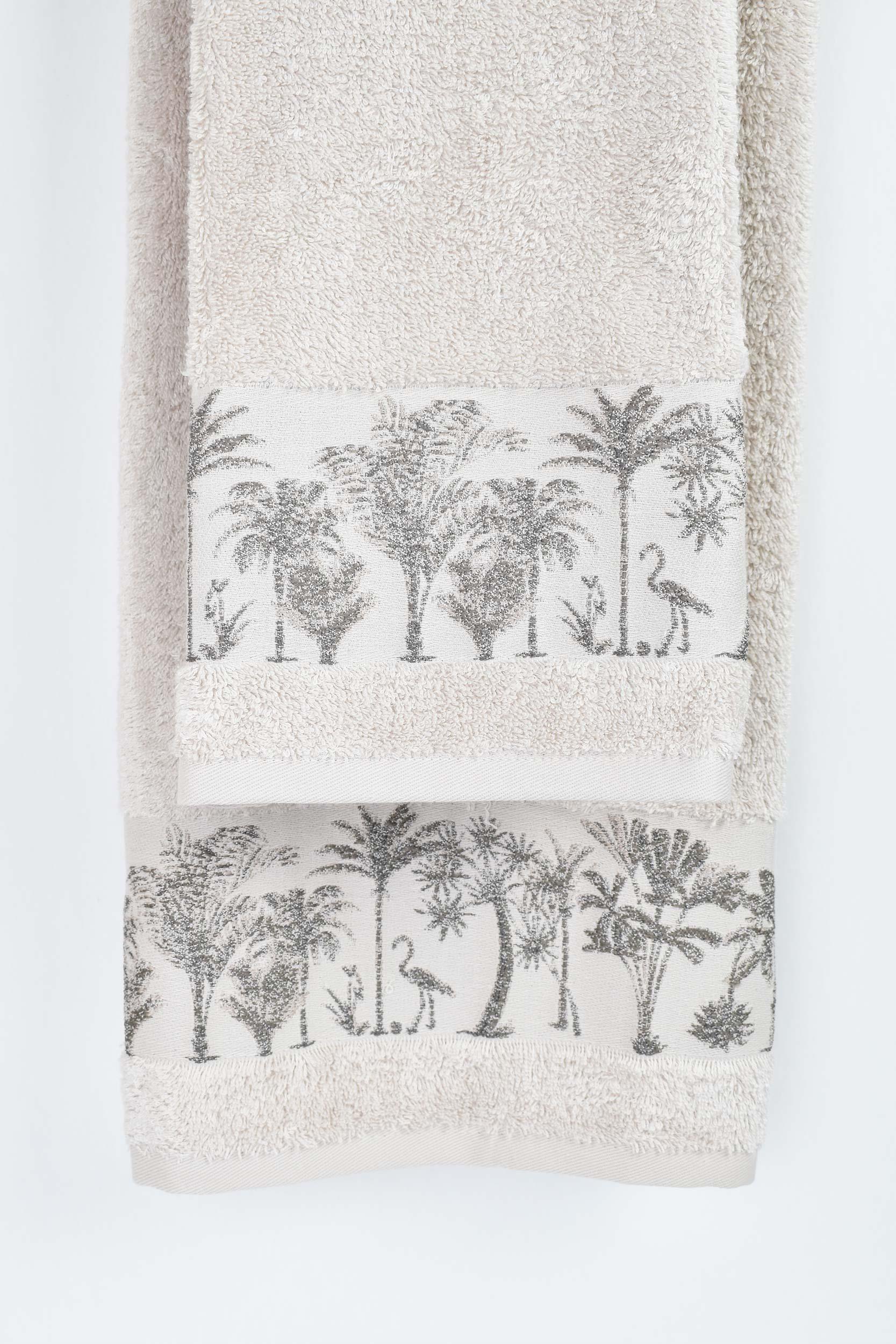 Palm Bambu Banyo Havlusu - Taş