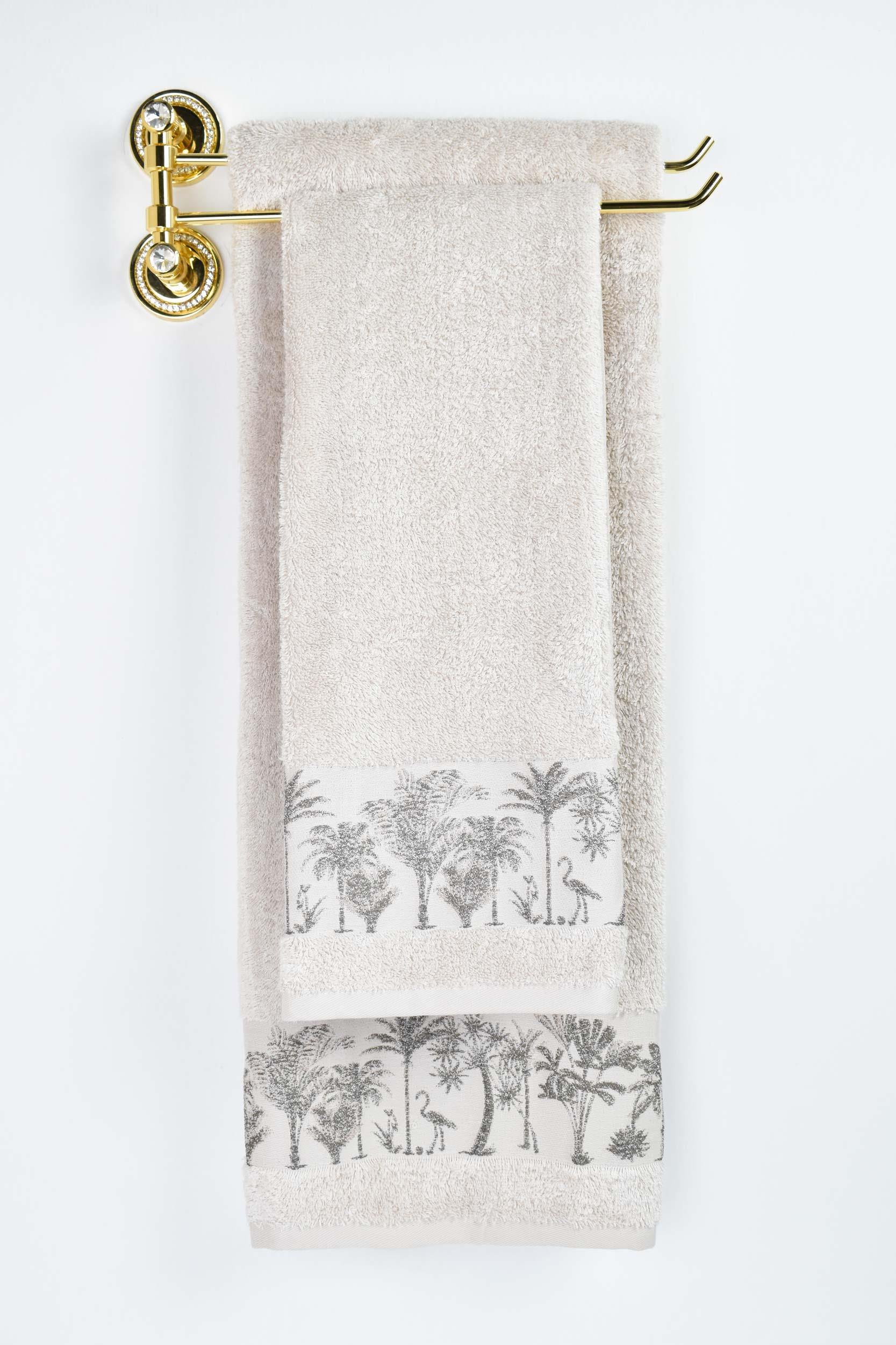 Palm Bambu Banyo Havlusu - Taş
