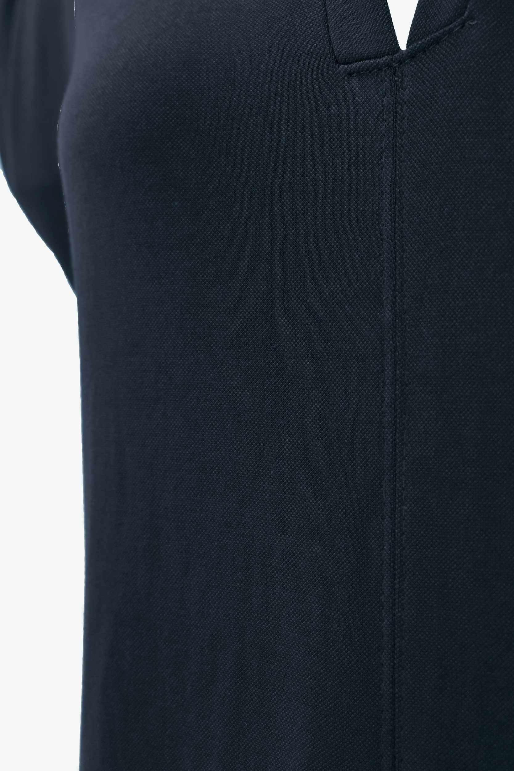 Polo Yaka Yırtmaçlı Cepli Basic Uzun Modal Elbise - Antrasit