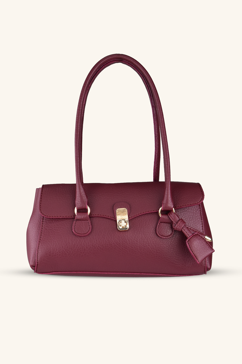Vina Baget Çanta - Bordo