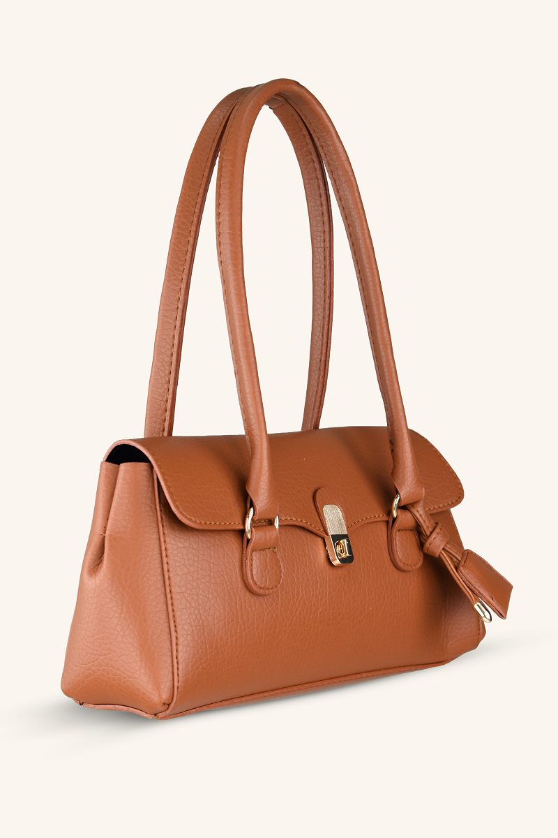 Vina Baget Çanta - Taba