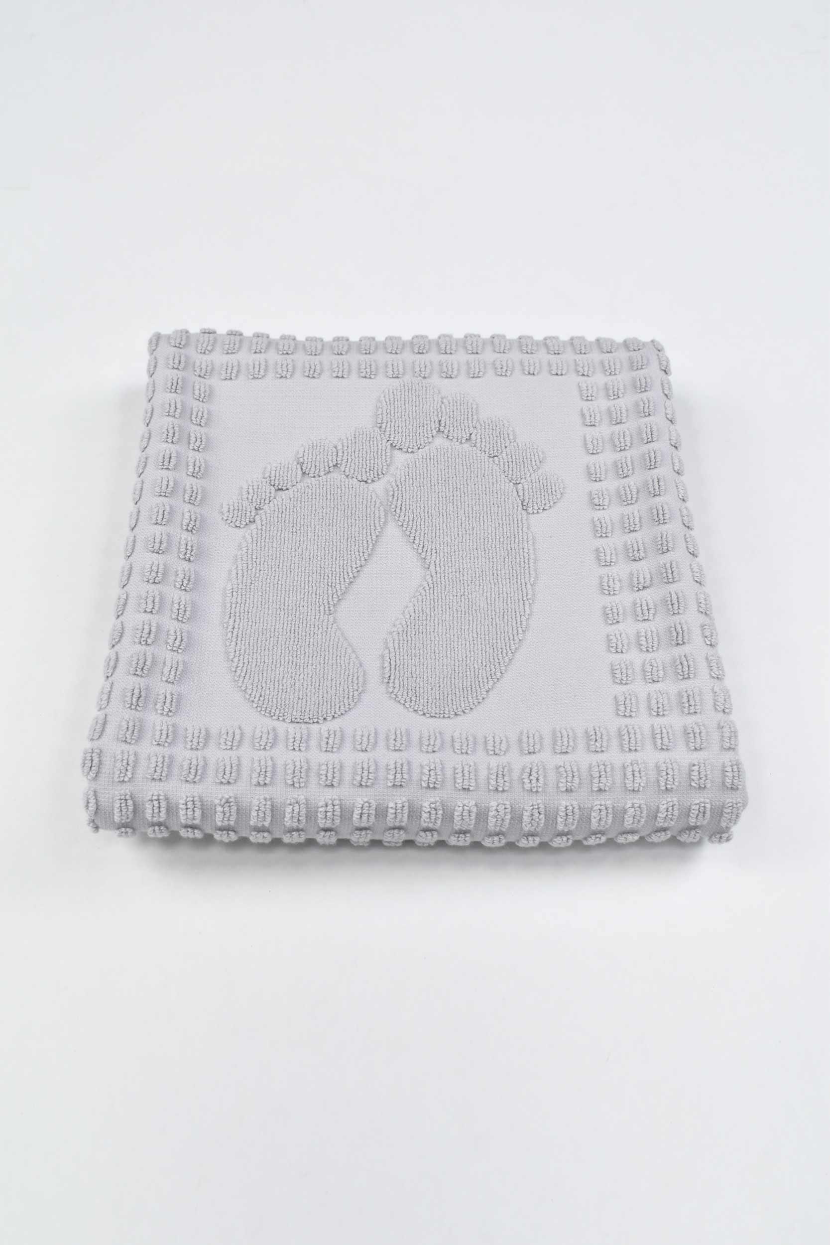 Winter Soft Ayak Havlusu - Banyo Paspası 50x70-Gri