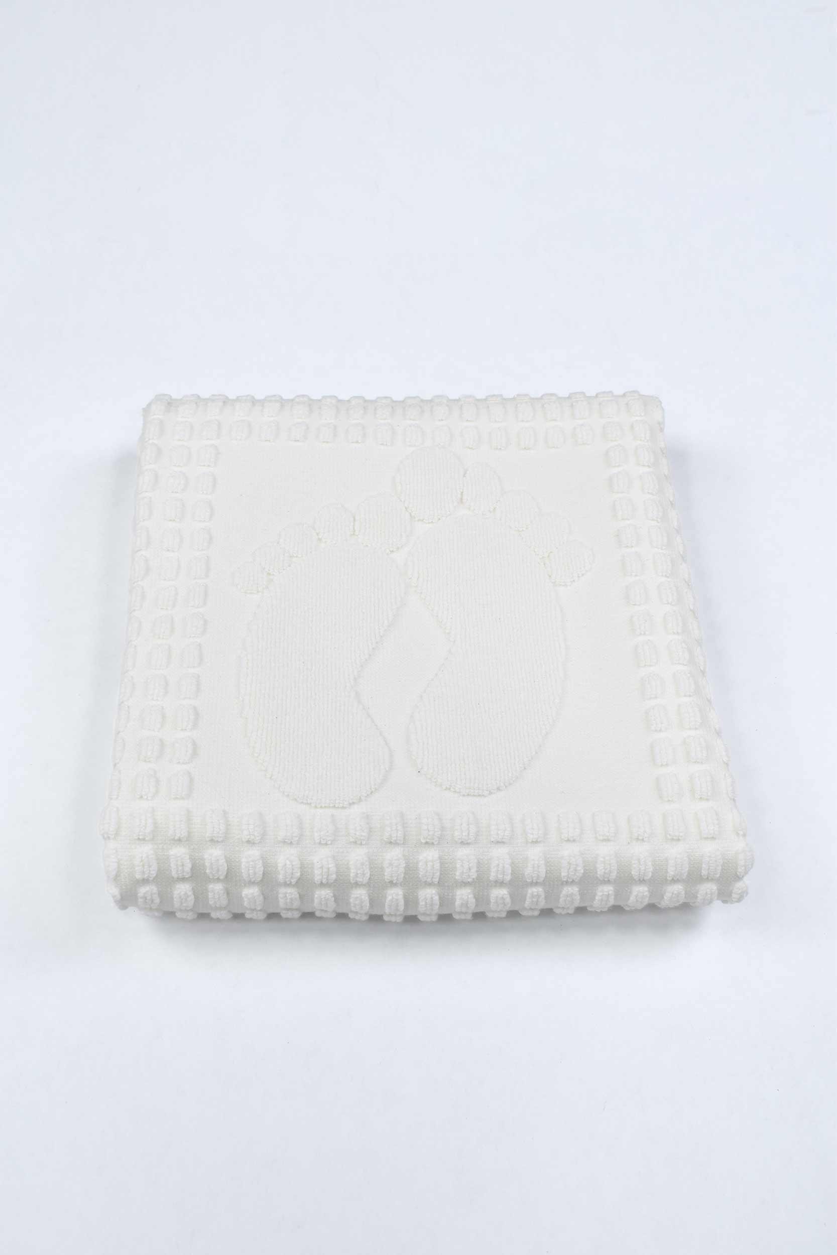 Winter Soft Ayak Havlusu - Banyo Paspası 50x70-Ekru