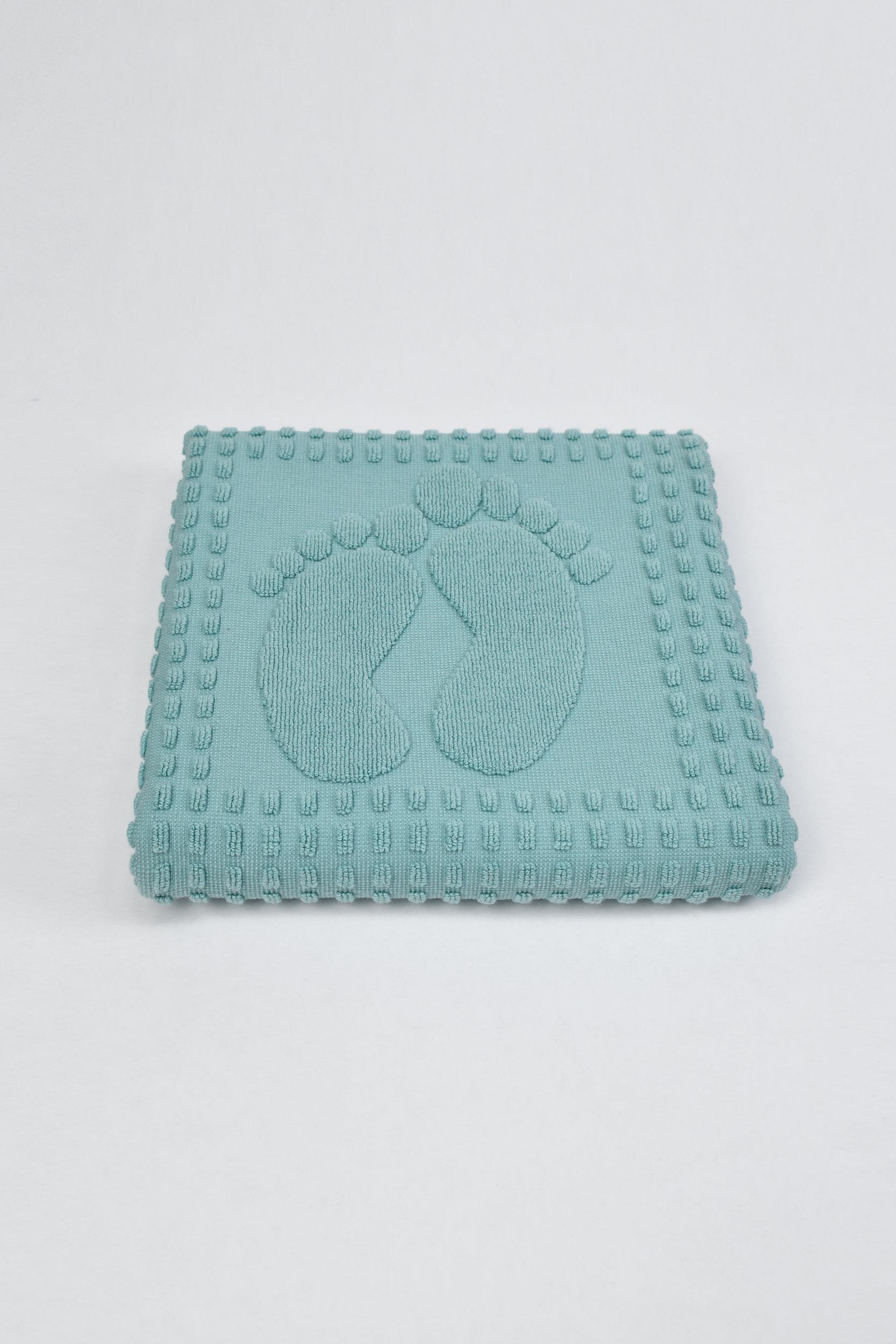 Winter Soft Ayak Havlusu - Banyo Paspası 50x70 - Aqua