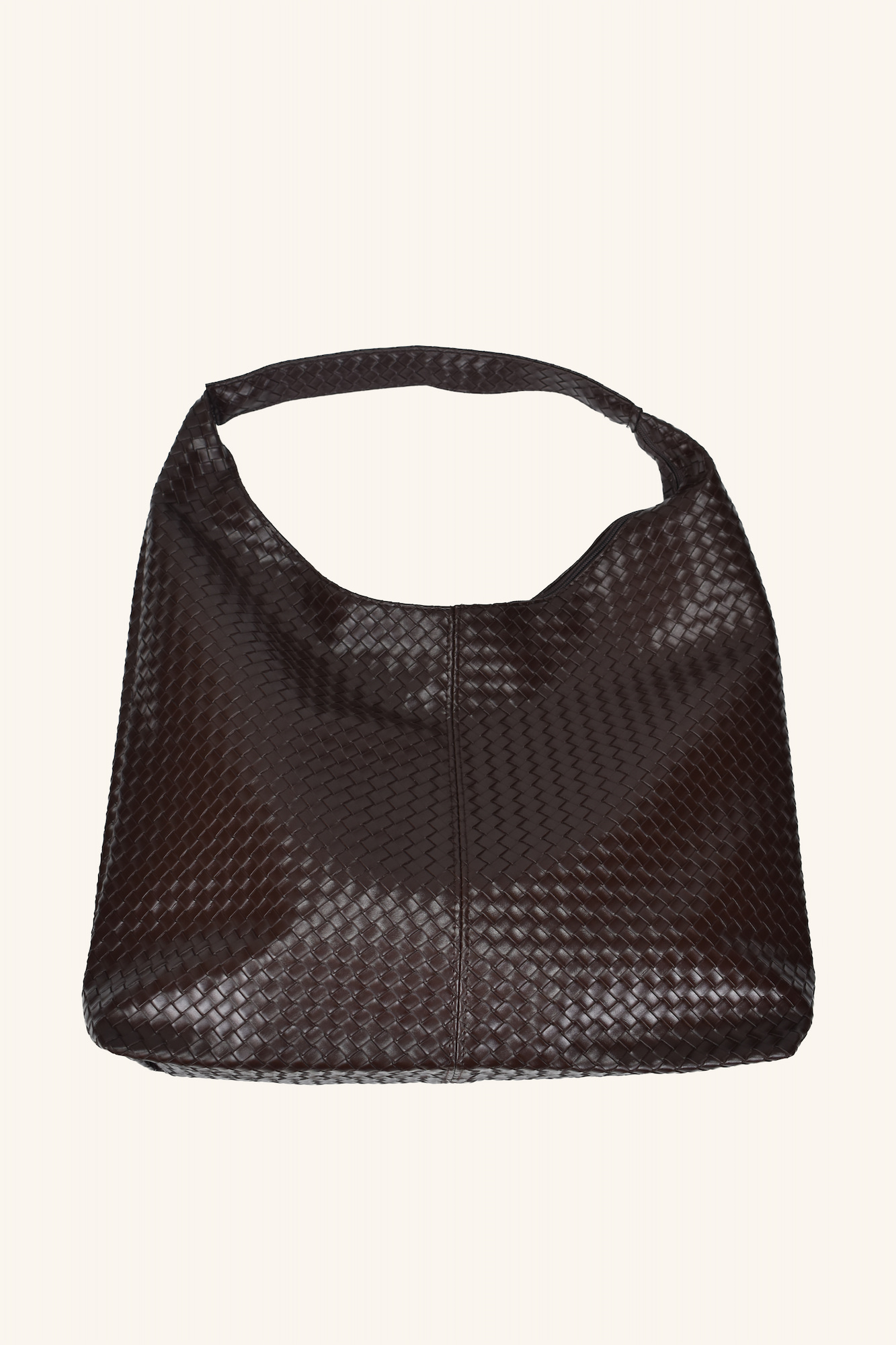 Zen Büyük Boy El ve Omuz Çantası - Kahverengi